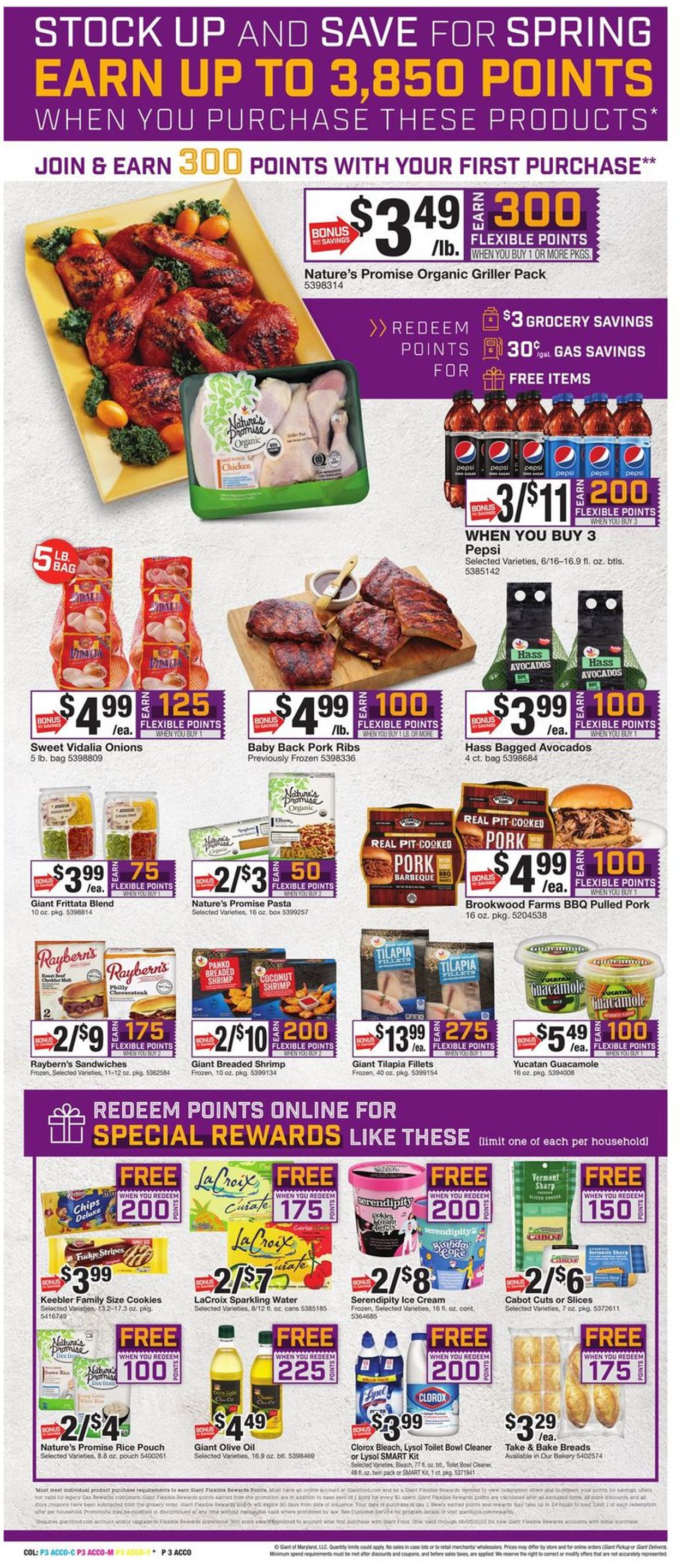 Catalogue Giant Food from 04/29/2022