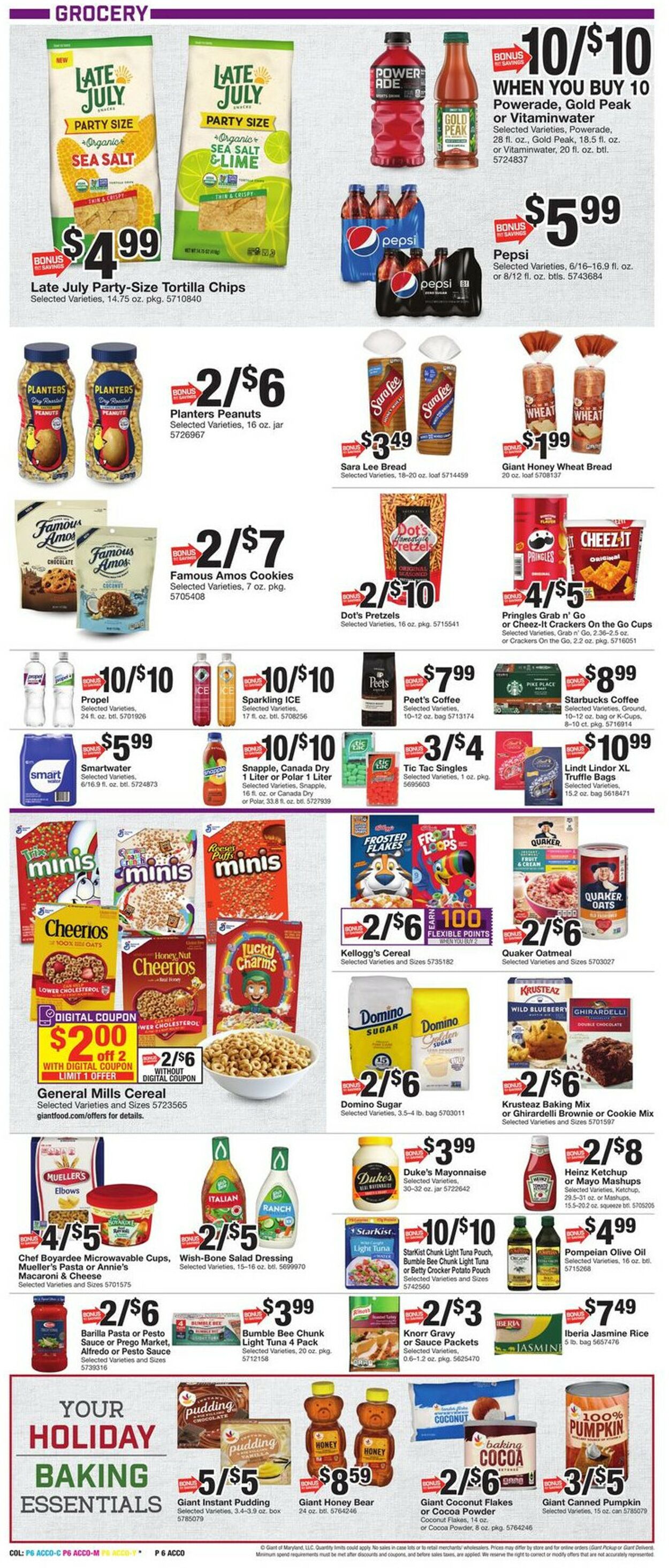 Catalogue Giant Food from 12/09/2022