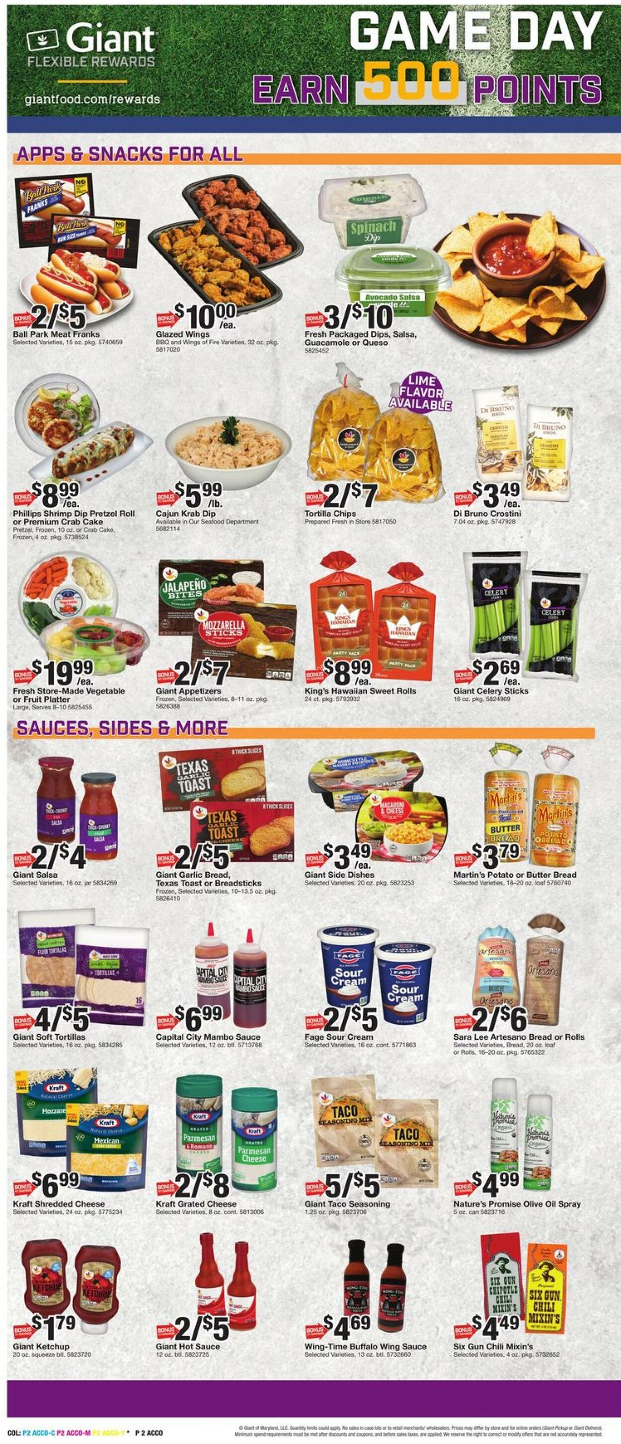 Catalogue Giant Food from 01/20/2023
