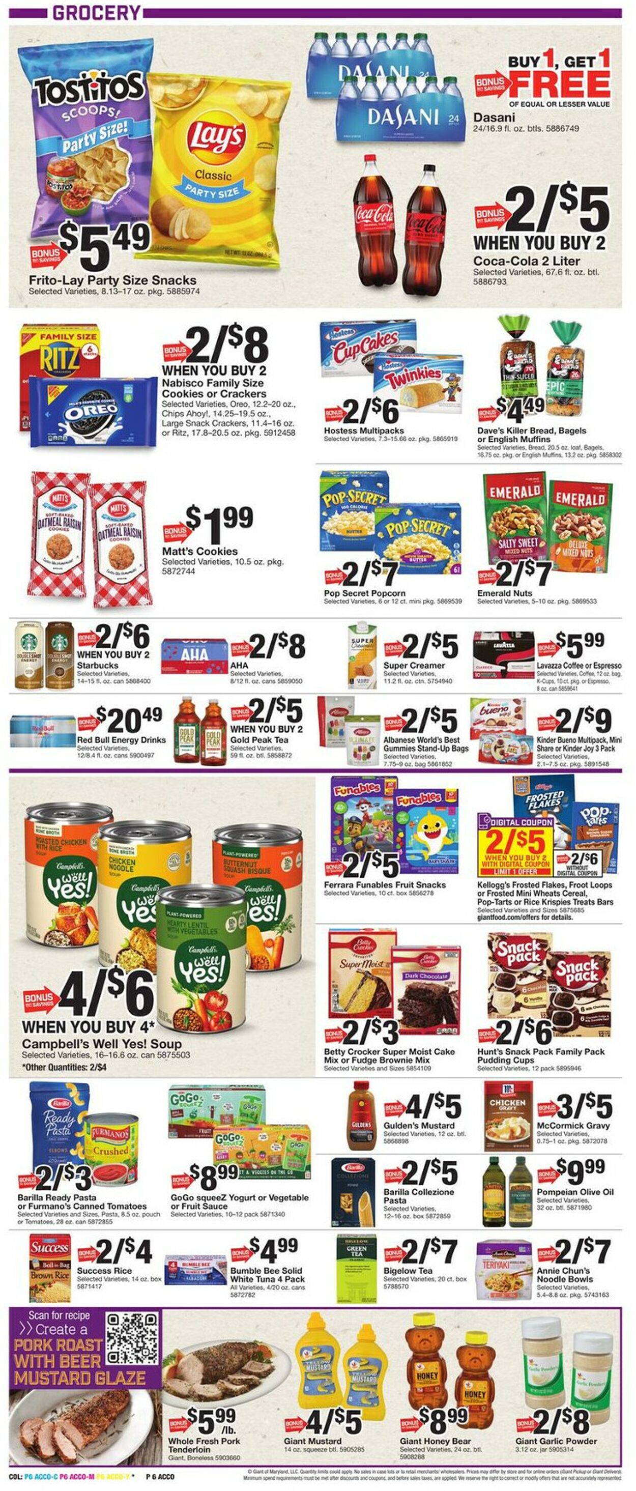 Catalogue Giant Food from 03/10/2023