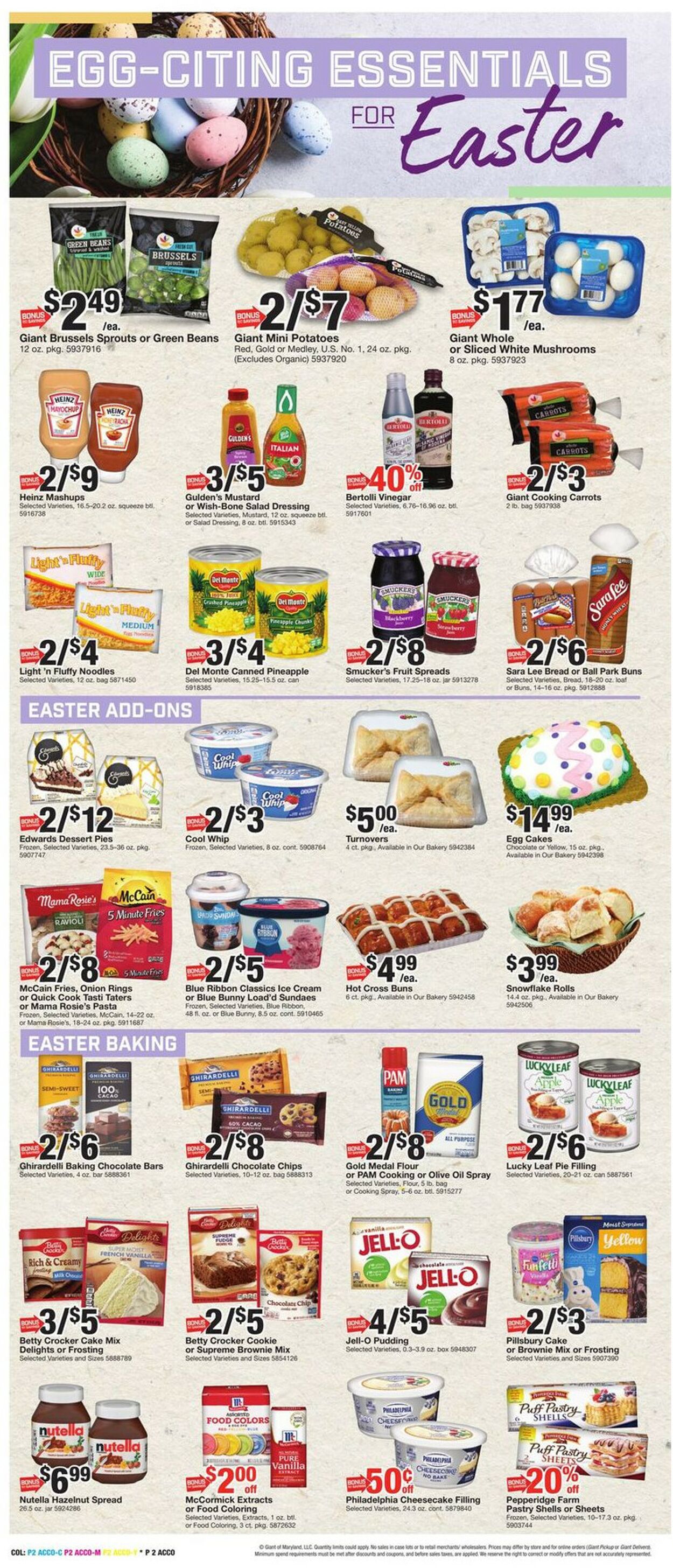Catalogue Giant Food from 03/31/2023