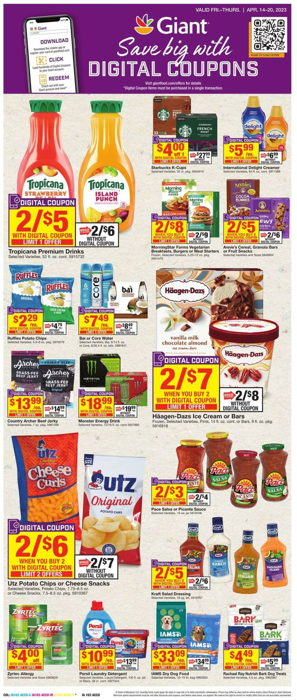 Catalogue Giant Food from 04/14/2023