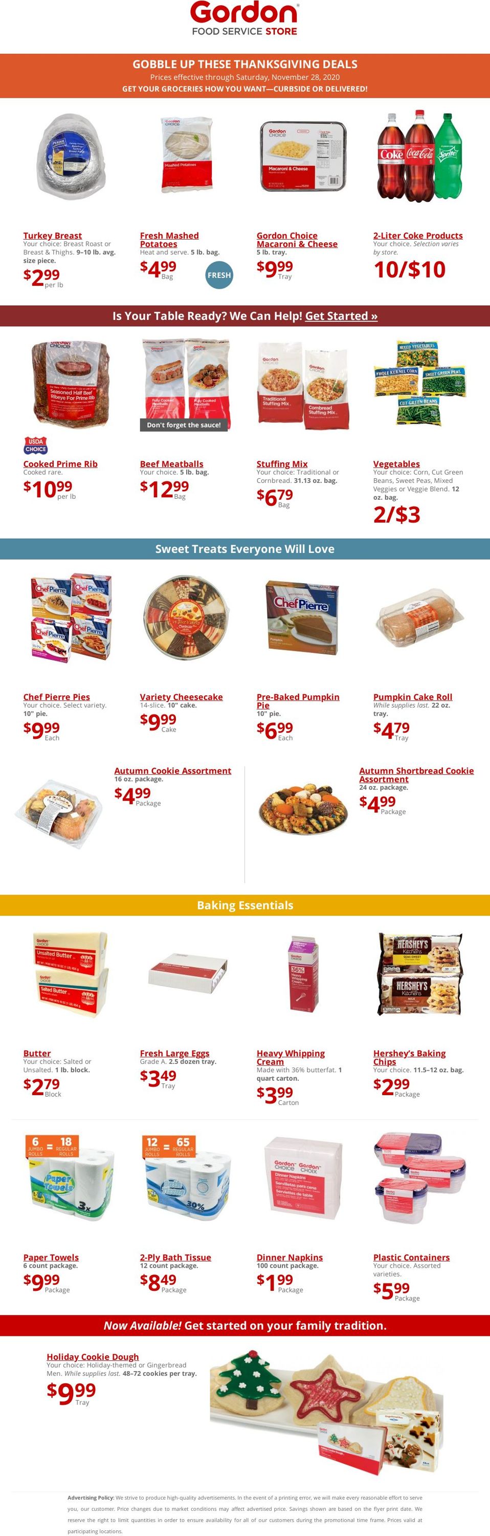 Gordon Food Service Store Current weekly ad 11/18 11/28/2020