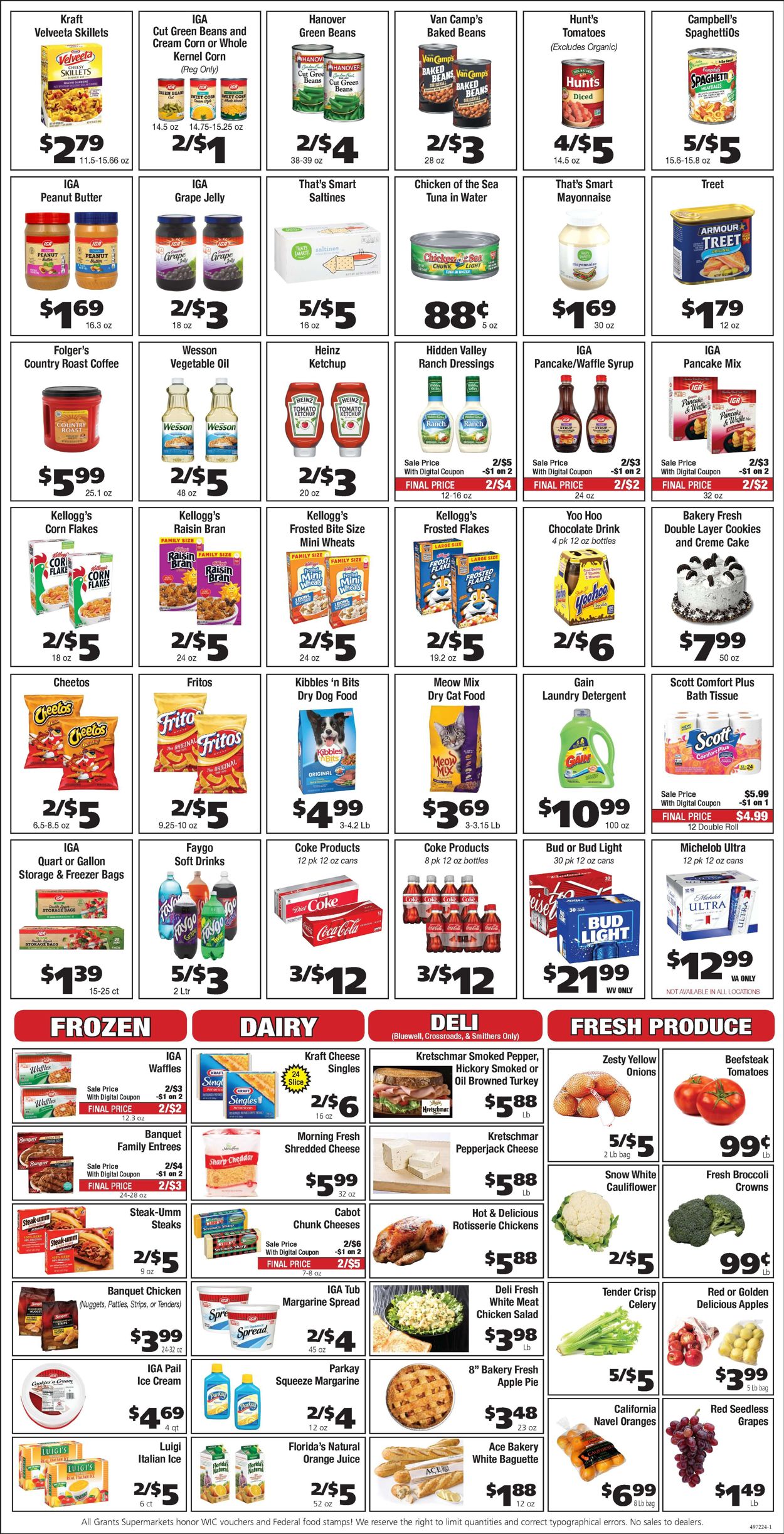Catalogue Grant's Supermarket from 05/12/2021