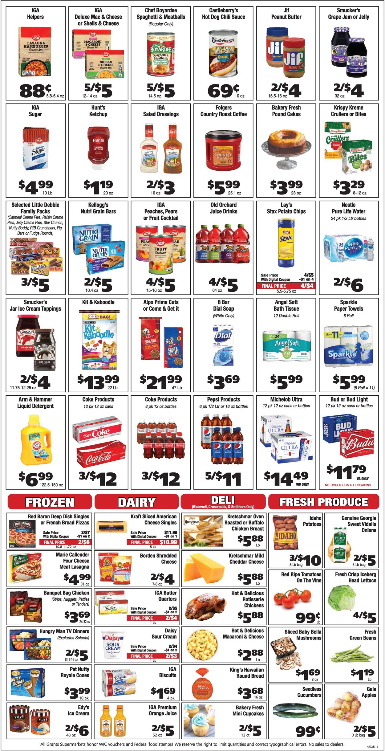 Catalogue Grant's Supermarket from 06/02/2021