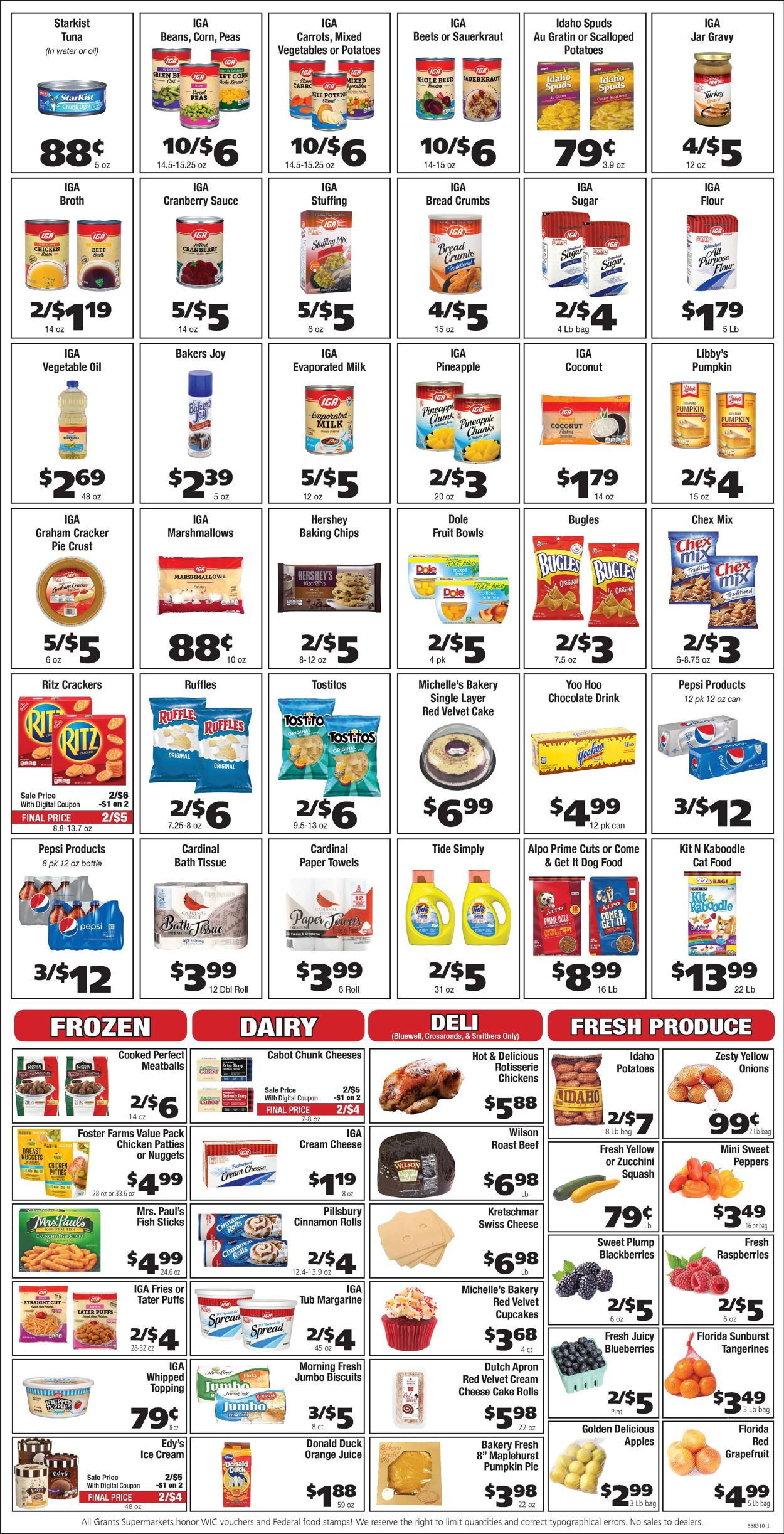 Catalogue Grant's Supermarket - CHRISTMAS 2021 from 12/08/2021
