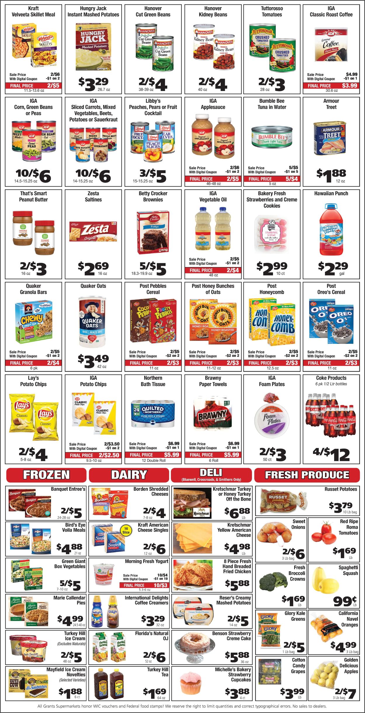 Catalogue Grant's Supermarket from 02/23/2022