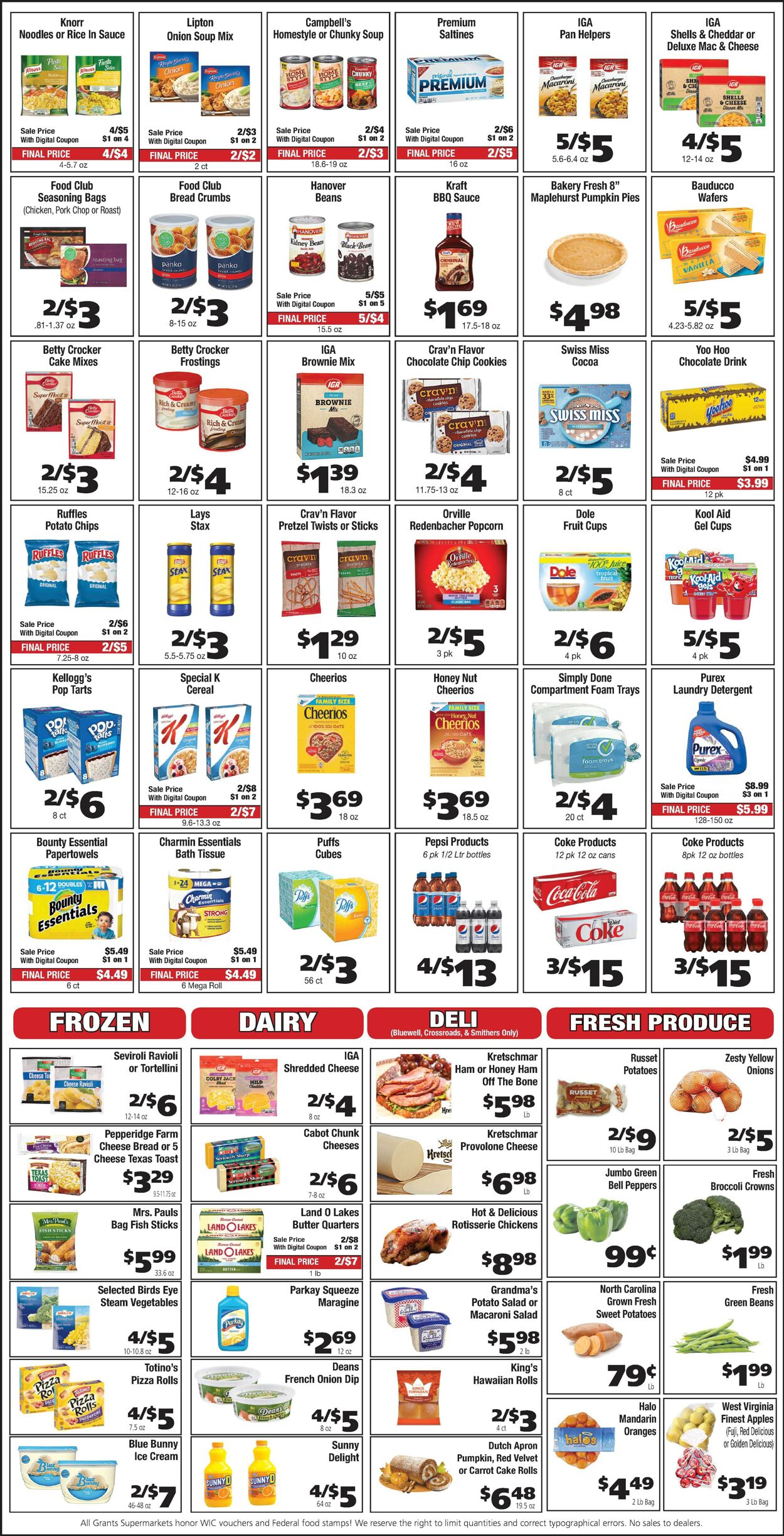 Catalogue Grant's Supermarket from 11/02/2022