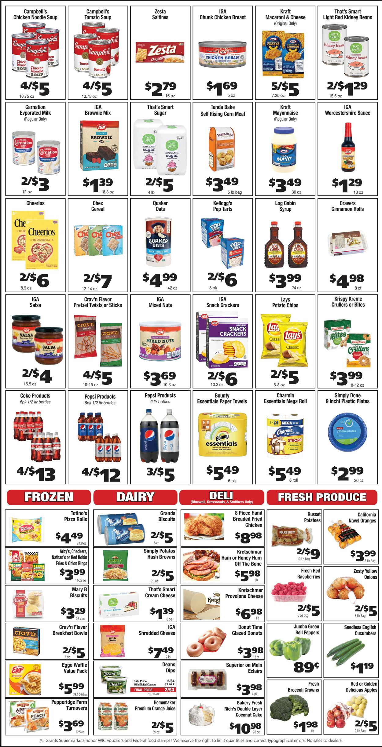 Catalogue Grant's Supermarket from 11/23/2022