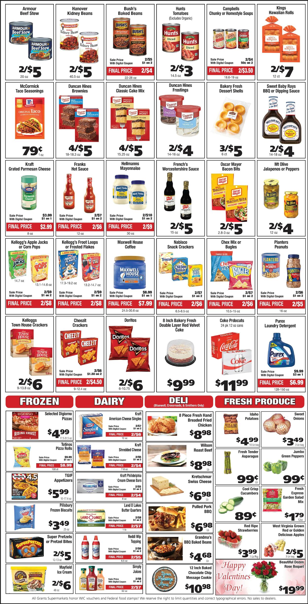 Catalogue Grant's Supermarket from 02/08/2023