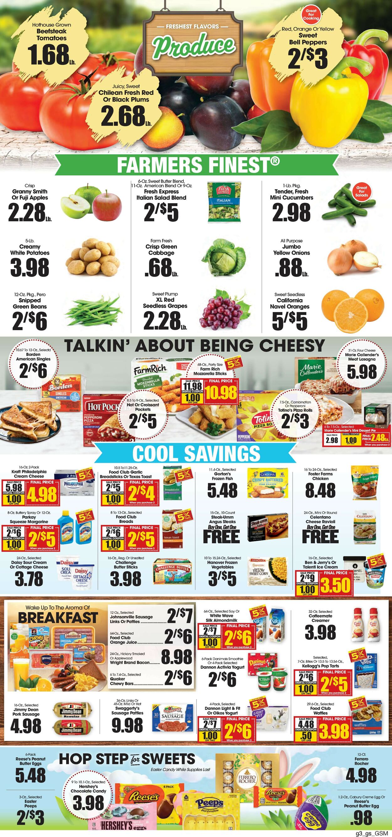 Catalogue Grant's Supermarket from 03/25/2023
