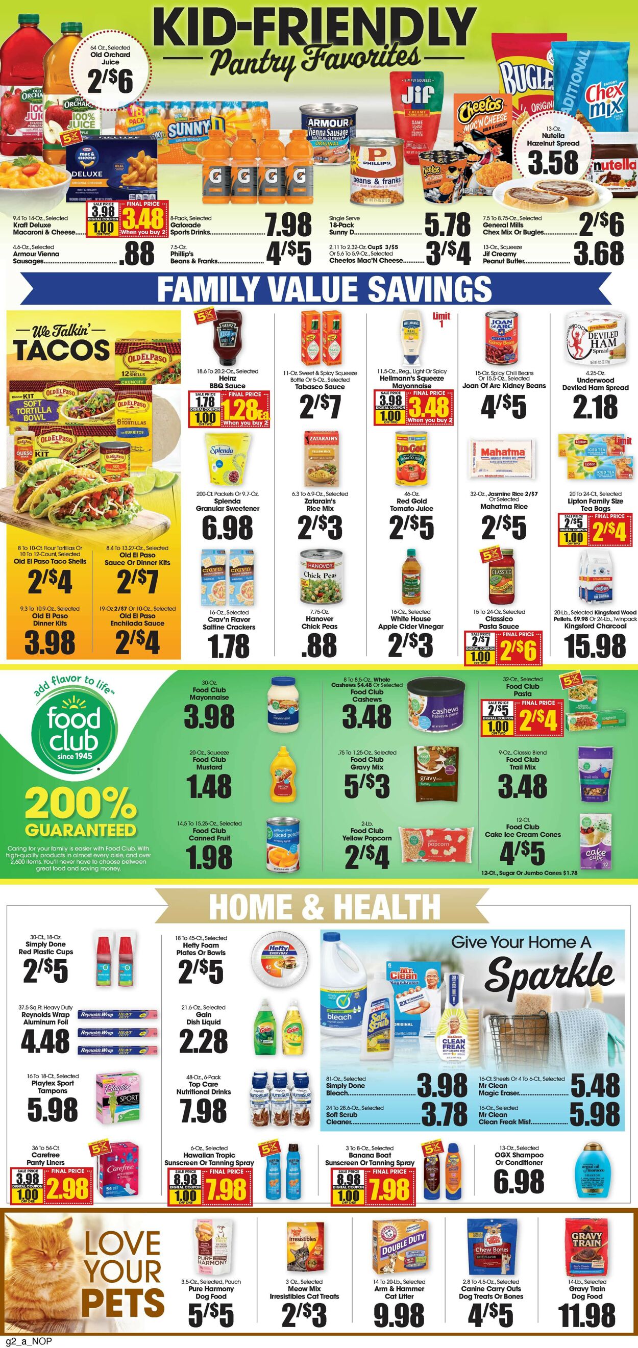Catalogue Grant's Supermarket from 04/15/2023