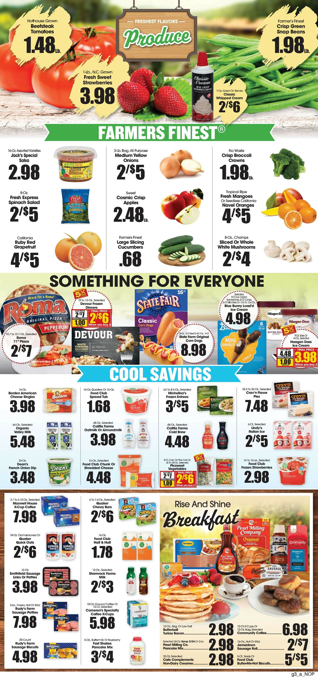 Catalogue Grant's Supermarket from 04/15/2023