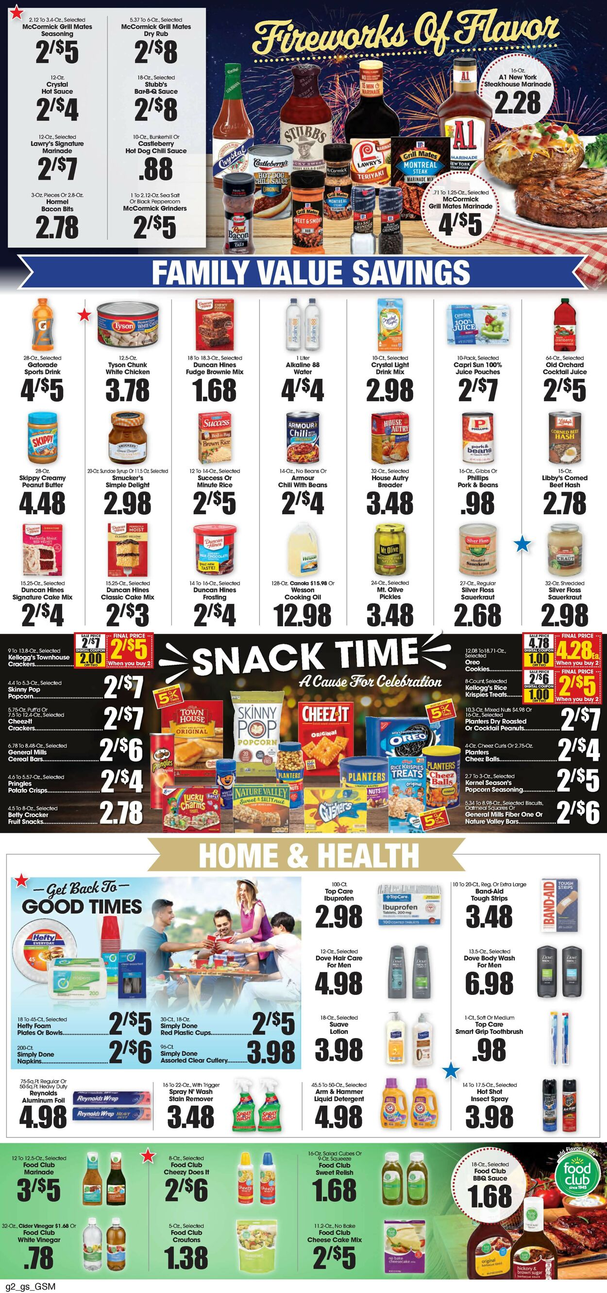 Catalogue Grant's Supermarket from 06/28/2023