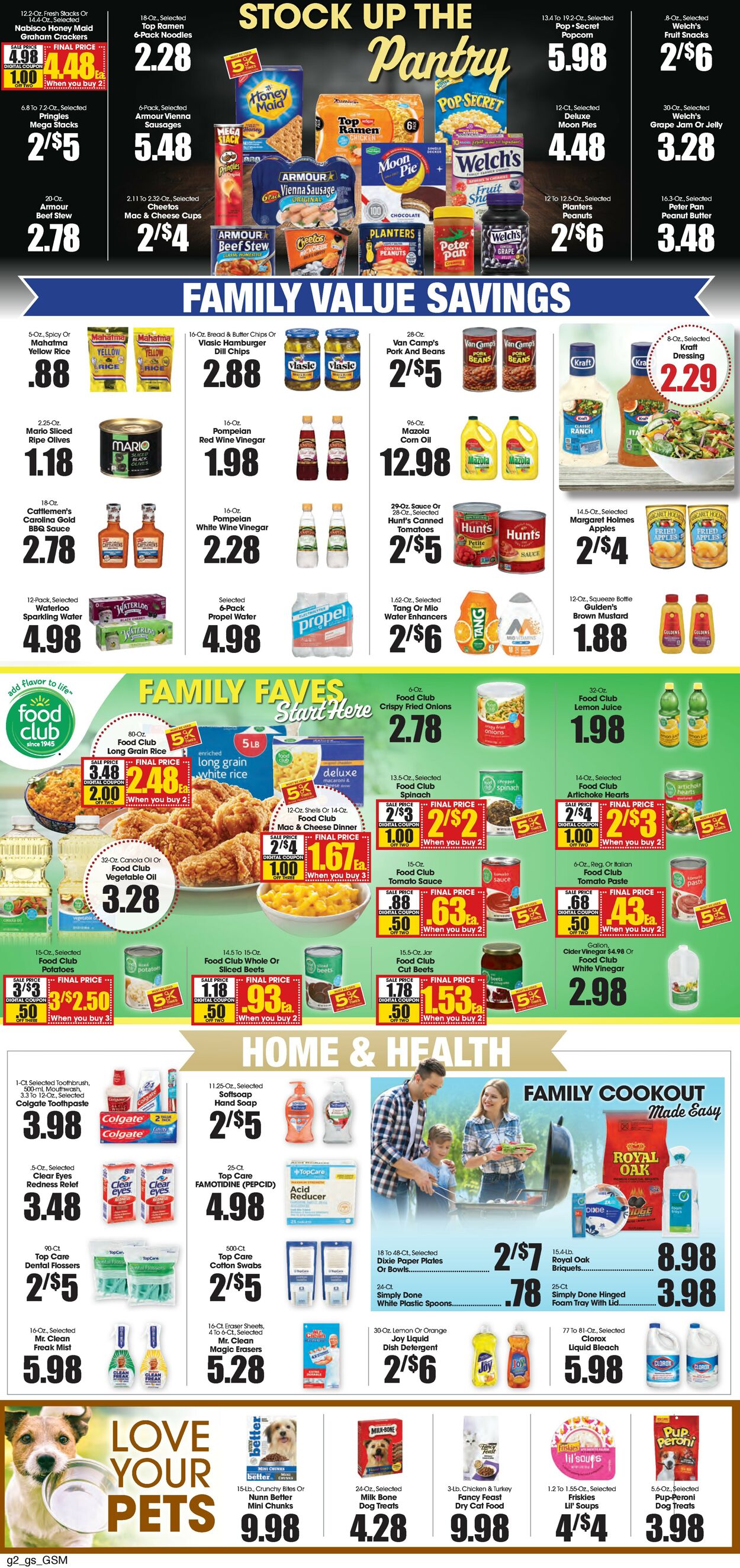 Catalogue Grant's Supermarket from 07/12/2023