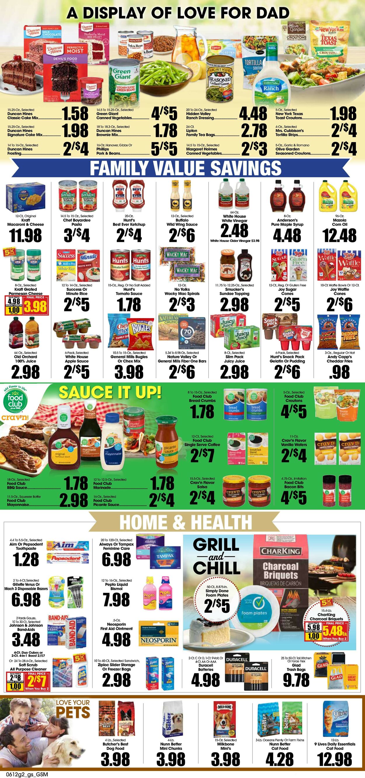 Catalogue Grant's Supermarket from 06/12/2024