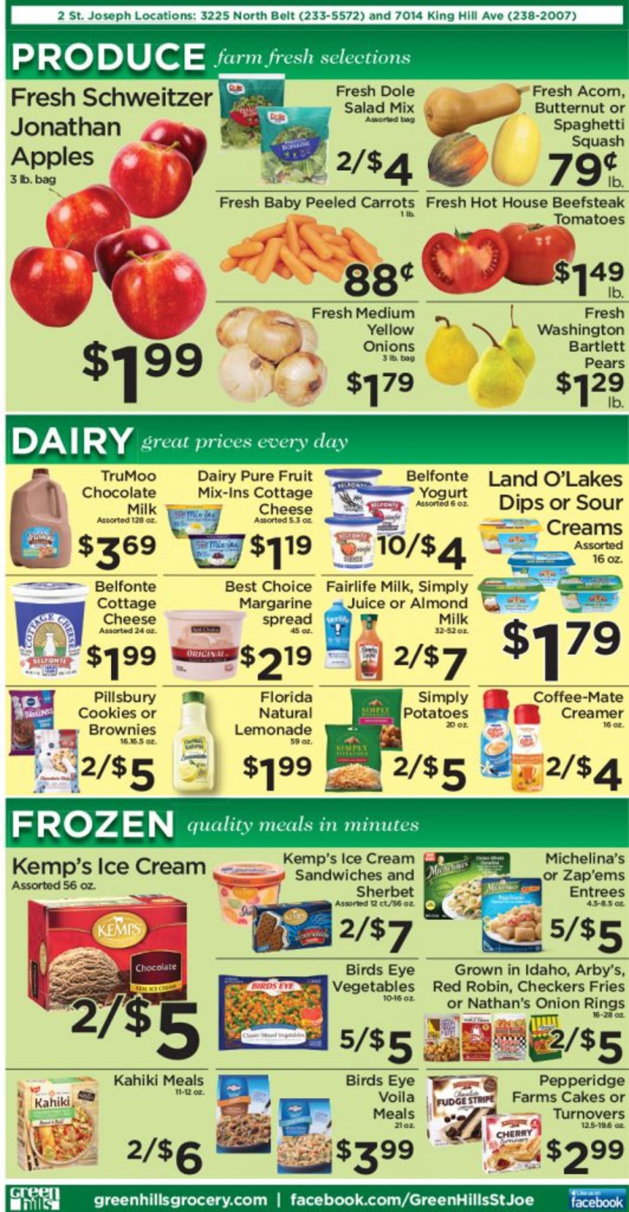 Catalogue Green Hills Grocery from 09/30/2020