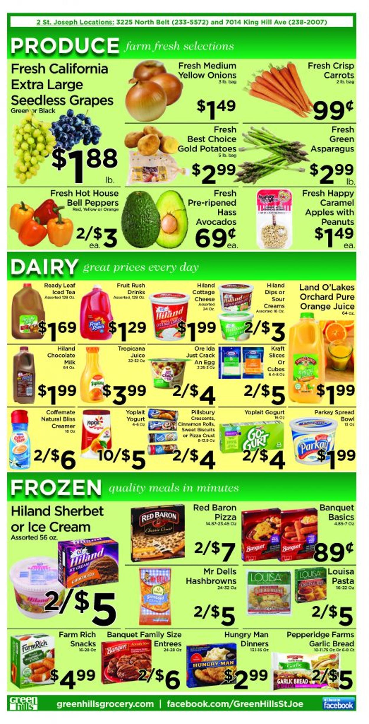 Catalogue Green Hills Grocery from 10/07/2020