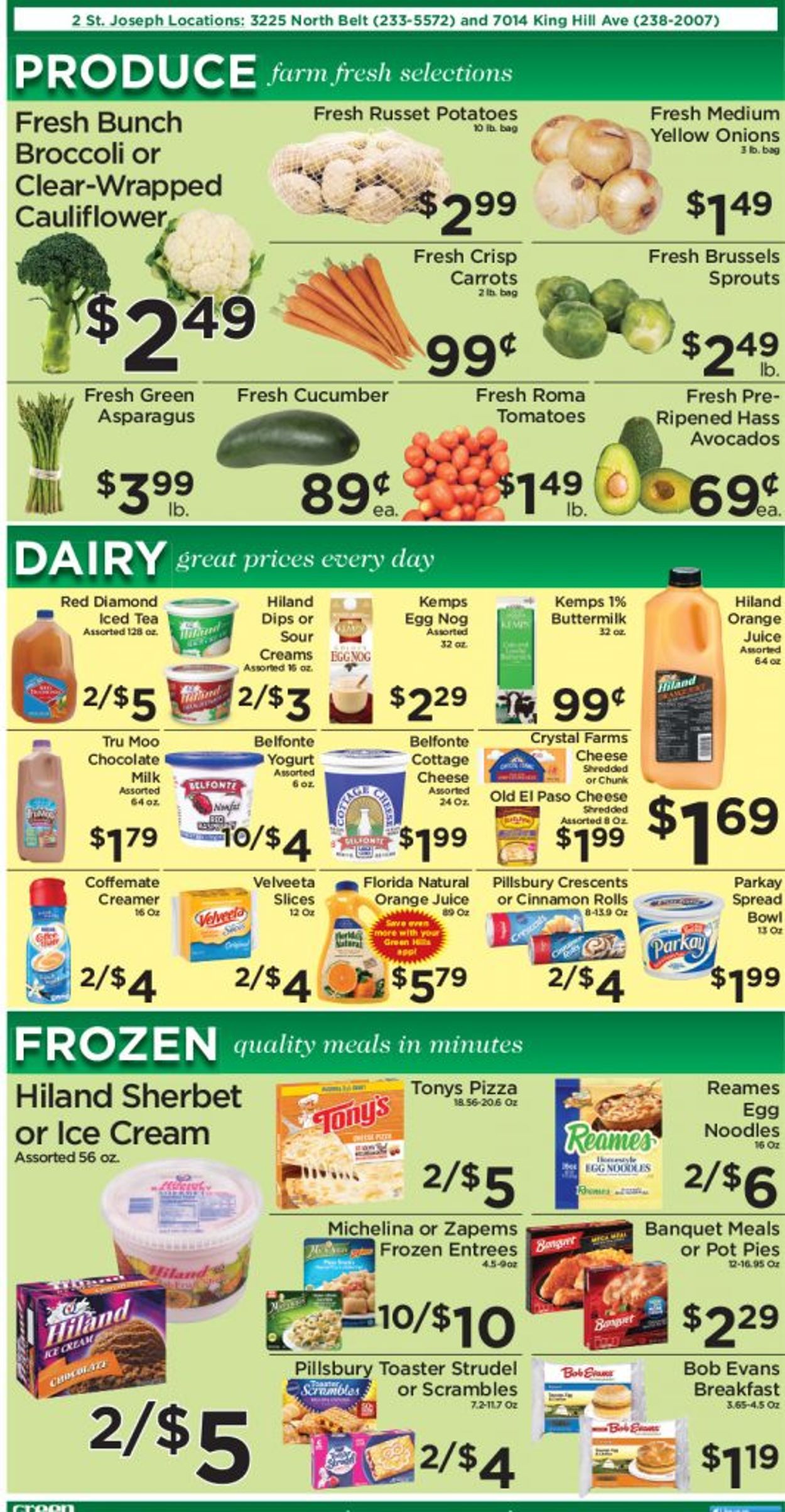 Catalogue Green Hills Grocery from 11/04/2020