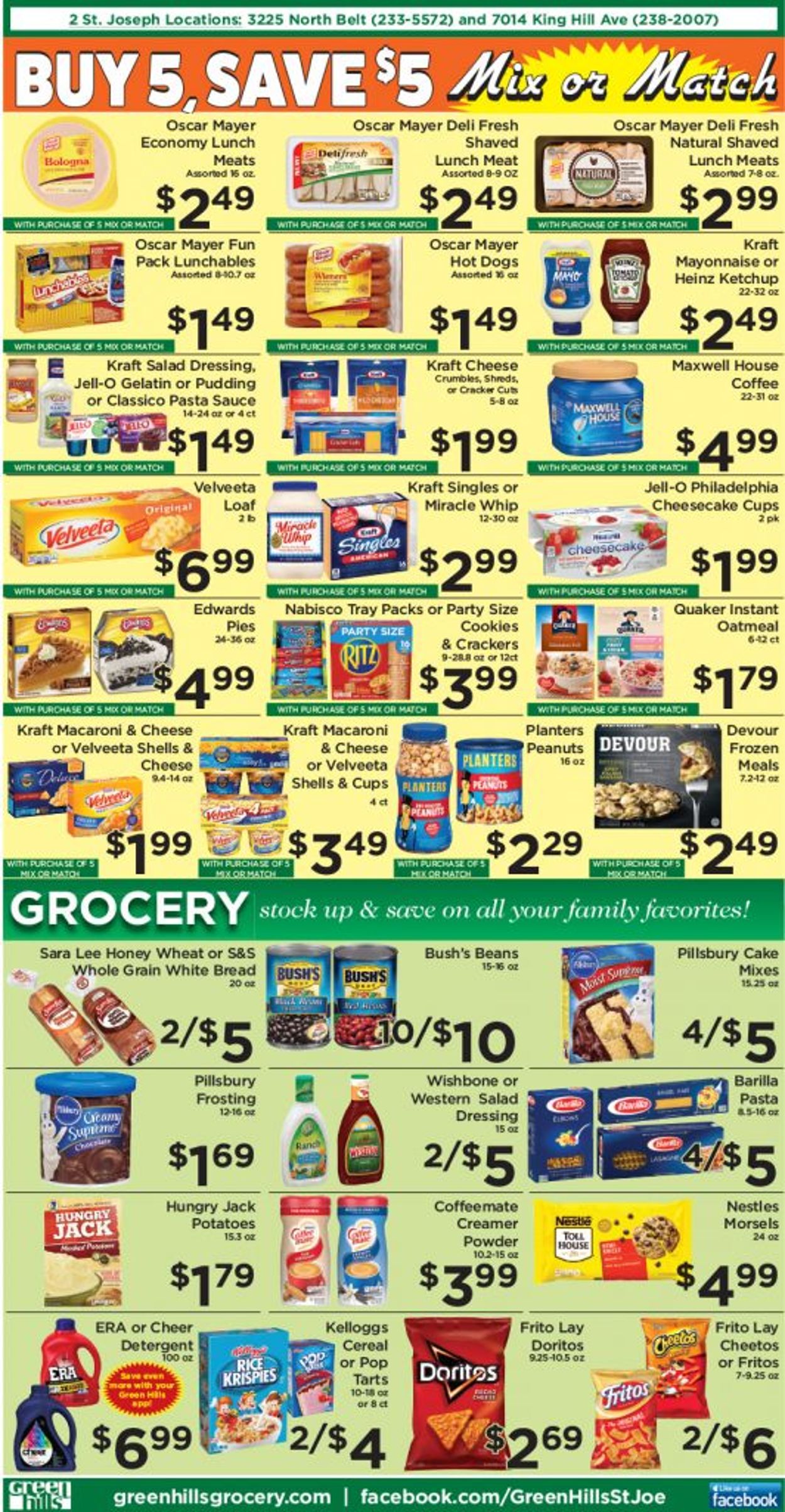 Catalogue Green Hills Grocery from 11/04/2020