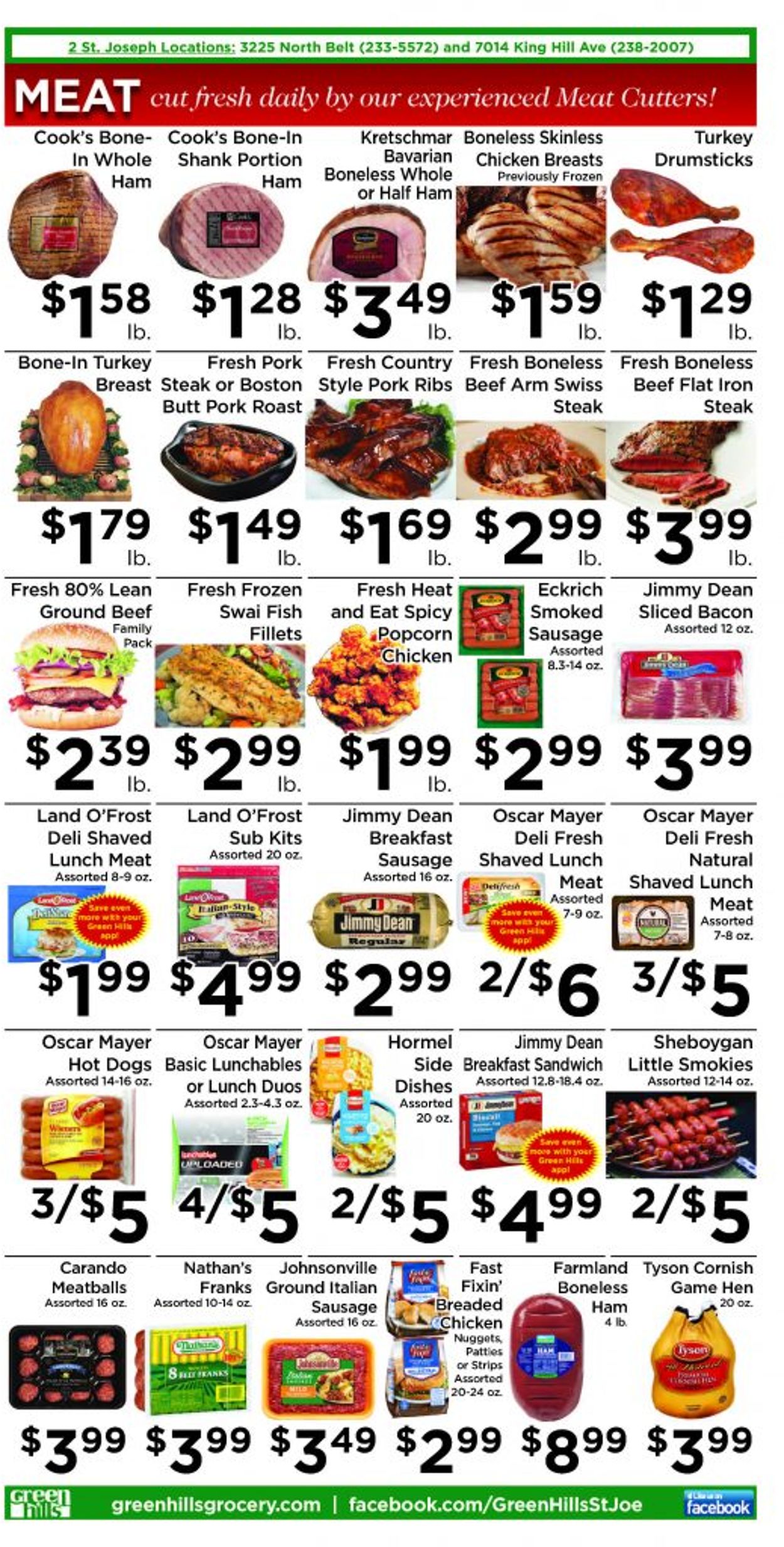 Catalogue Green Hills Grocery from 11/18/2020