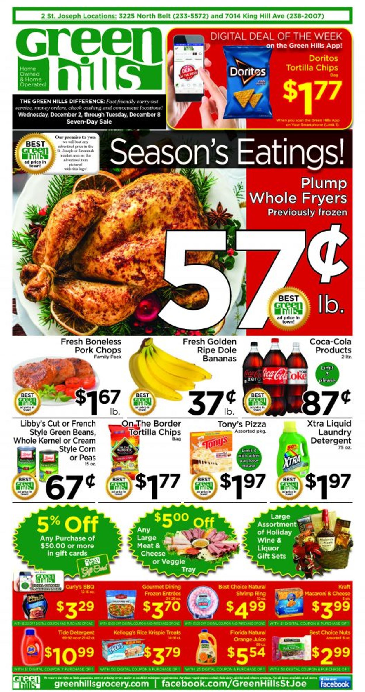 Catalogue Green Hills Grocery from 12/02/2020