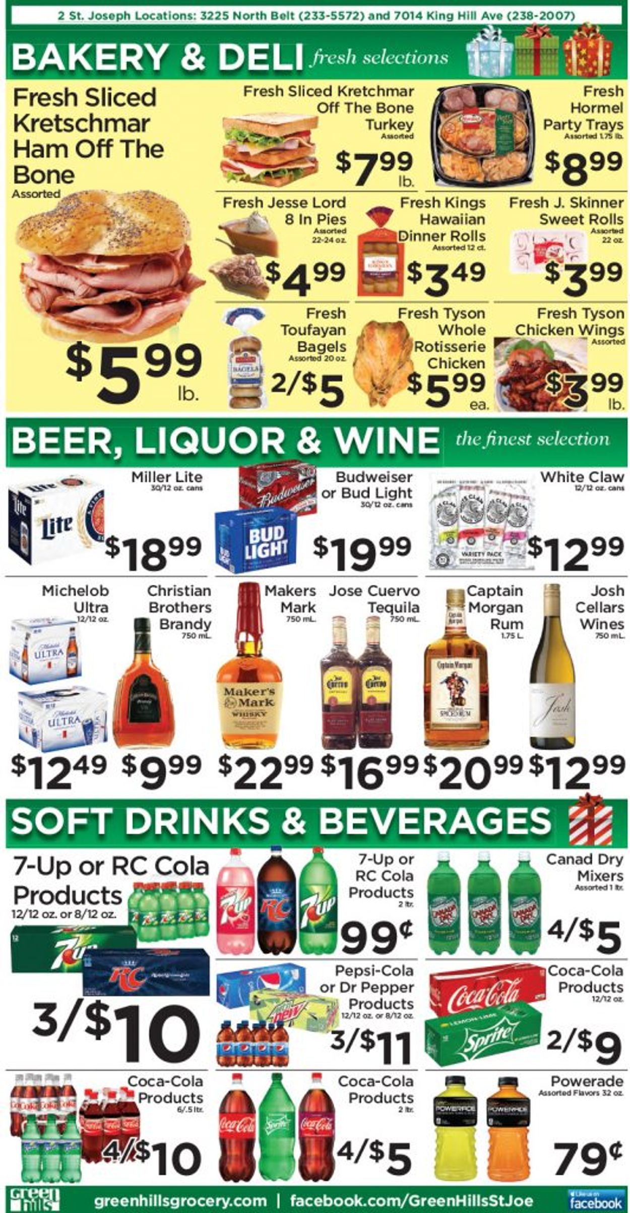 Catalogue Green Hills Grocery from 12/23/2020