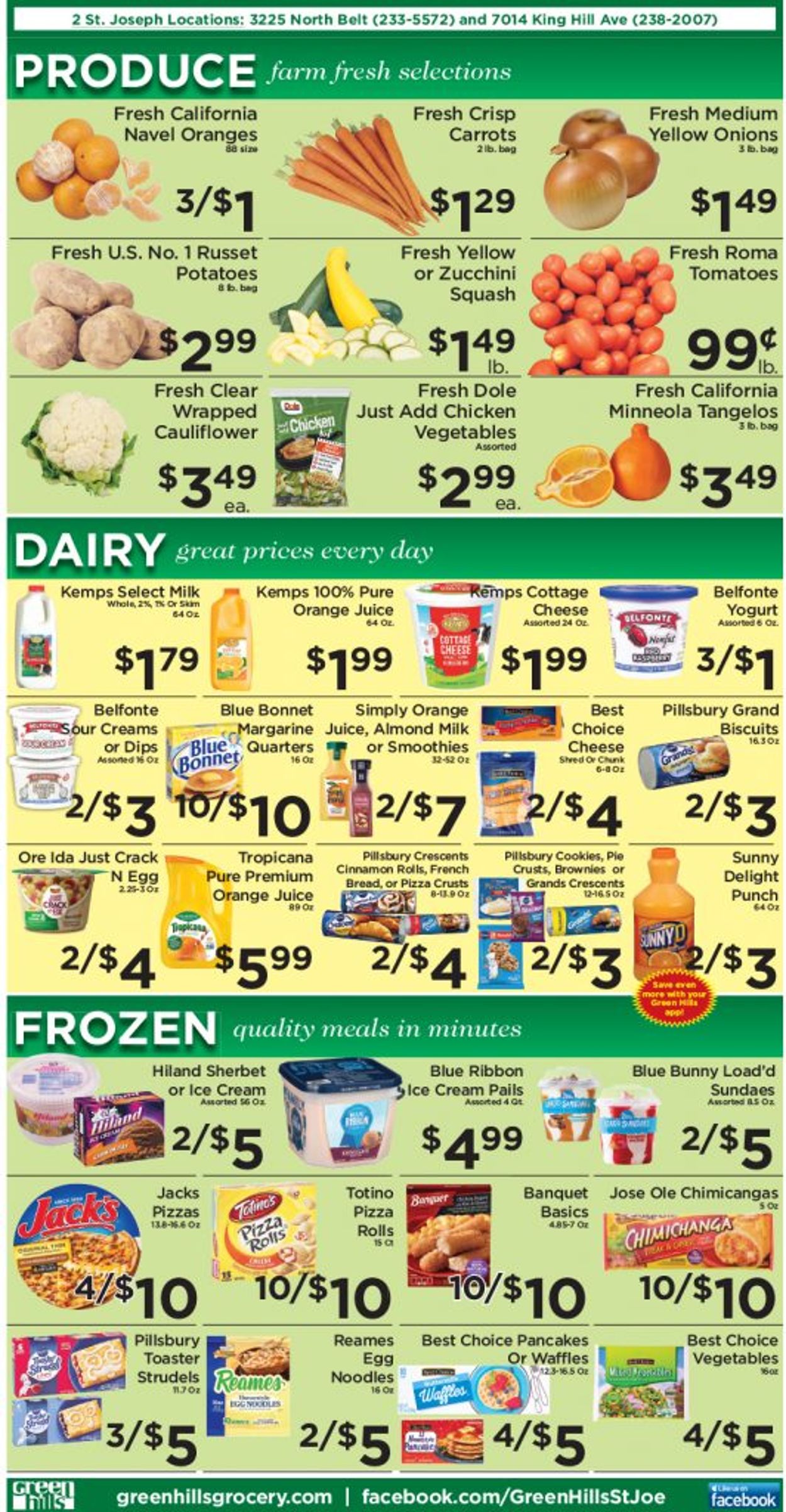 Catalogue Green Hills Grocery from 01/06/2021