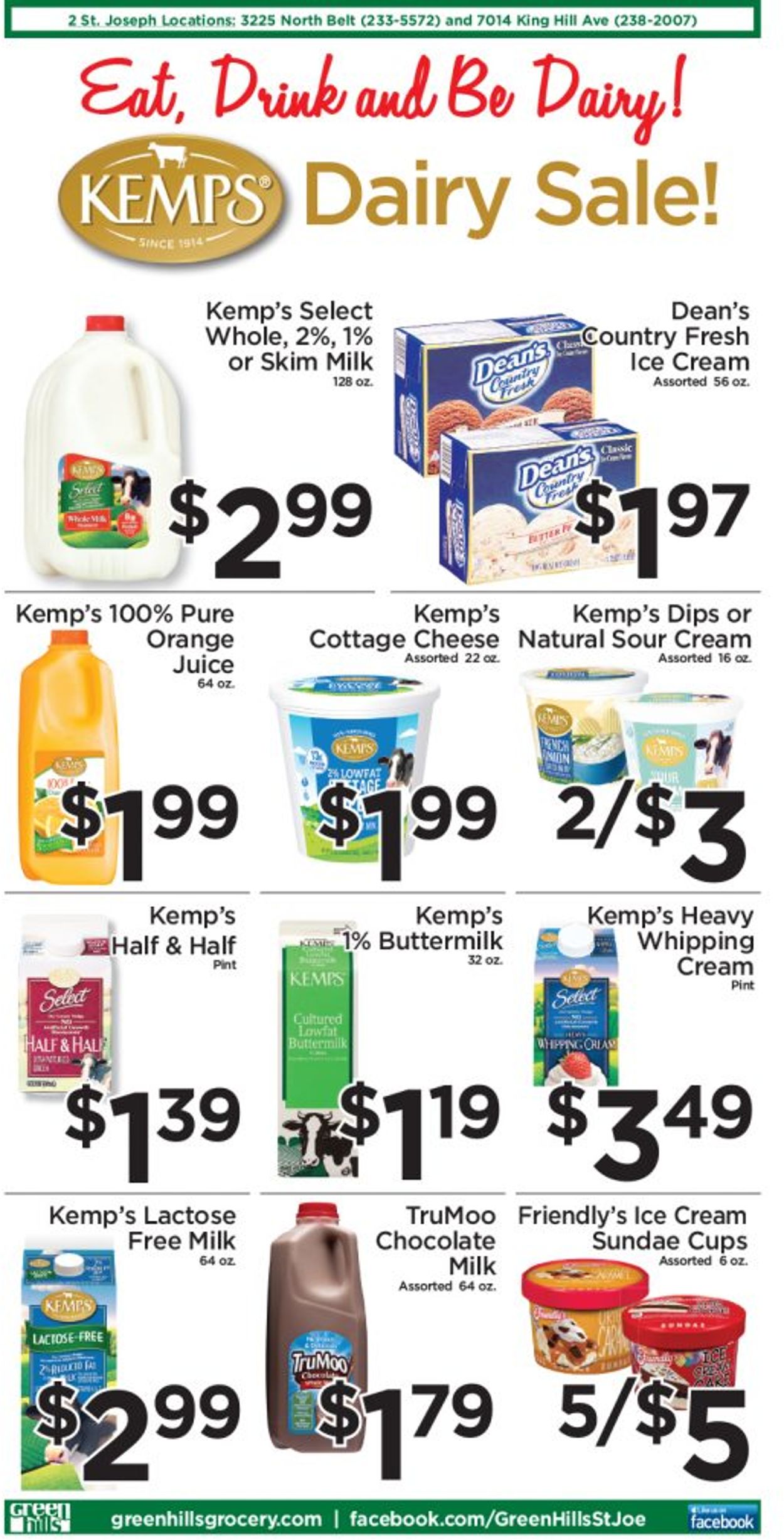 Catalogue Green Hills Grocery from 01/20/2021