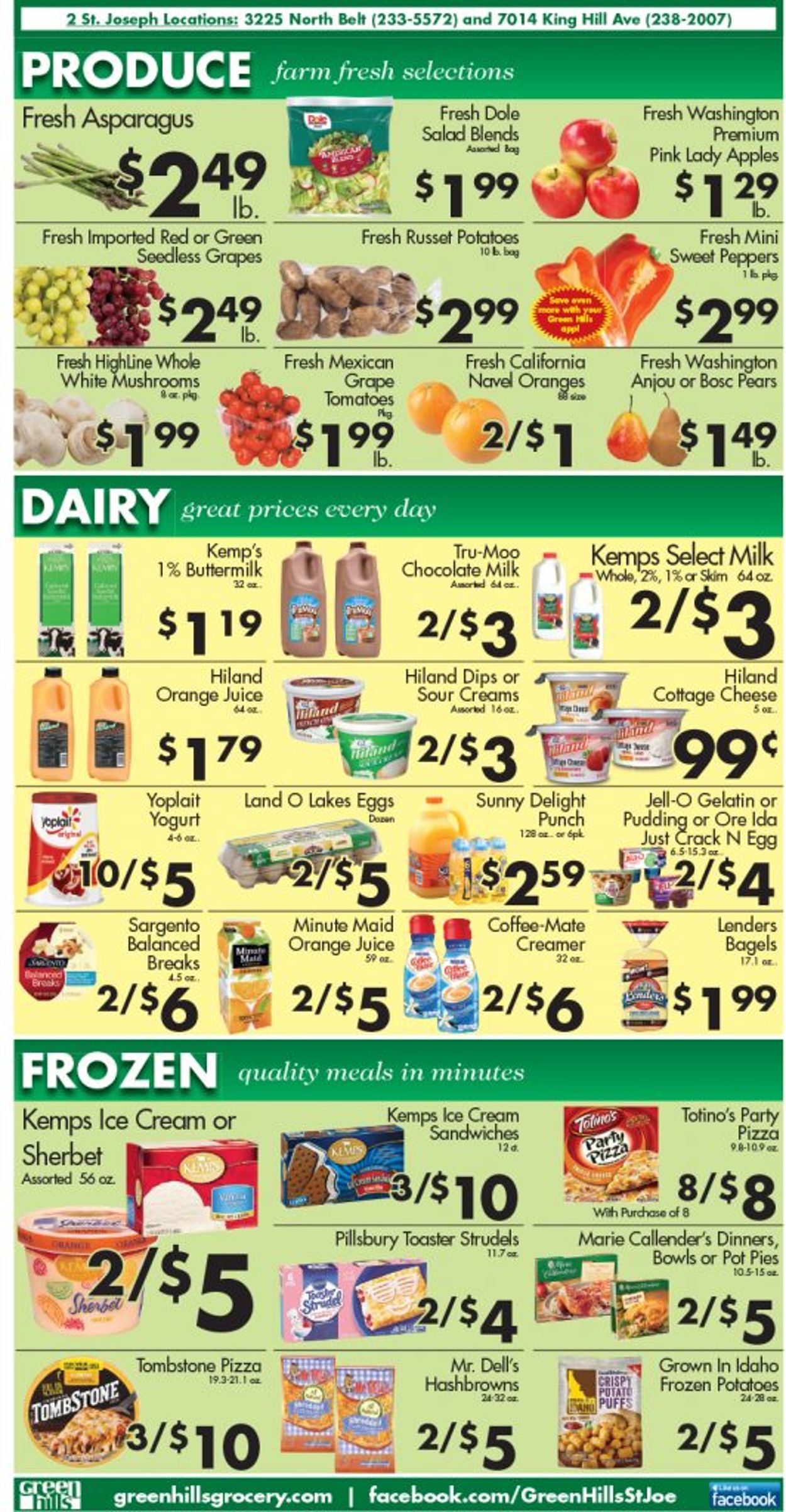 Catalogue Green Hills Grocery from 02/12/2021
