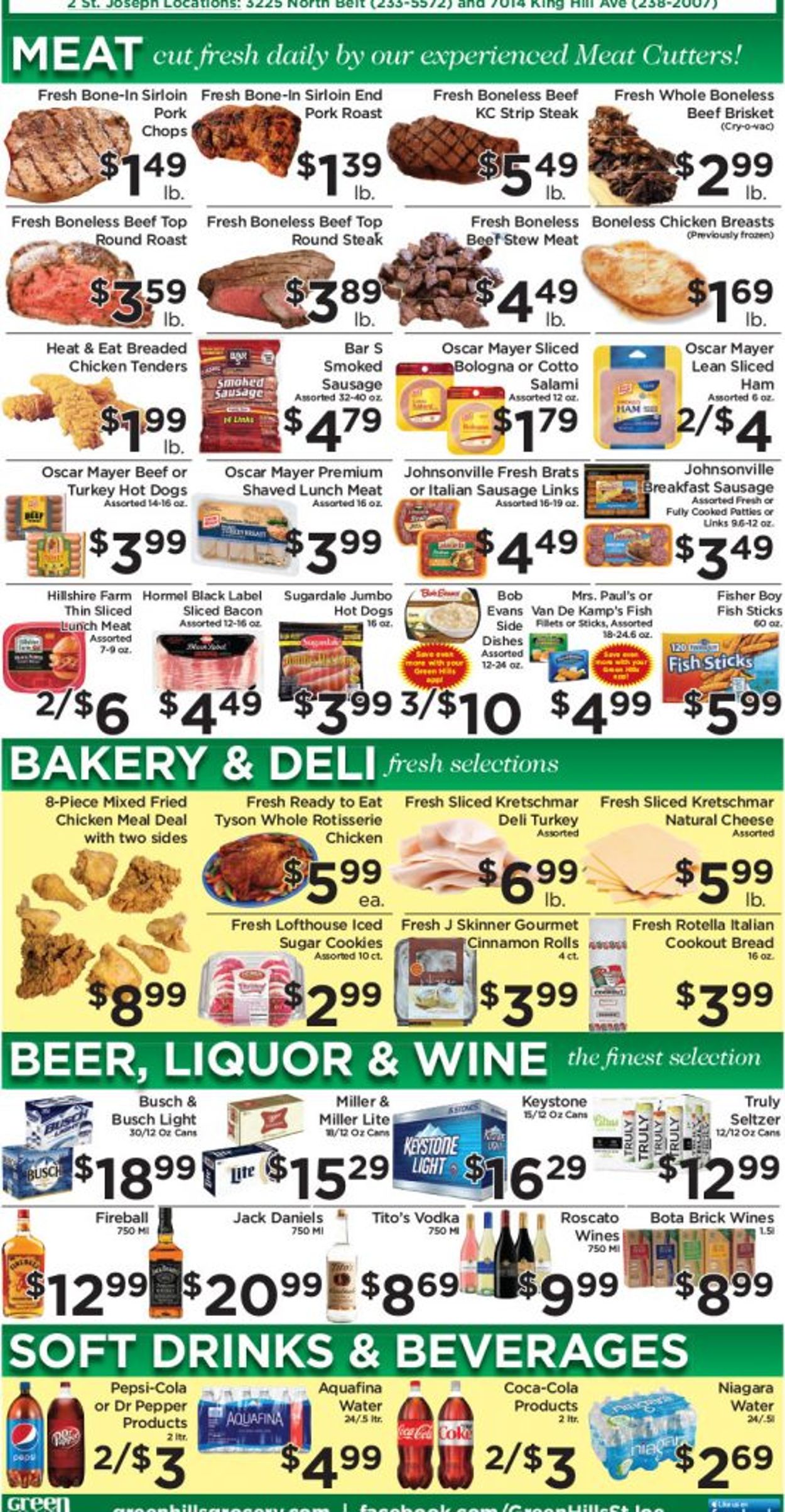 Catalogue Green Hills Grocery from 03/03/2021