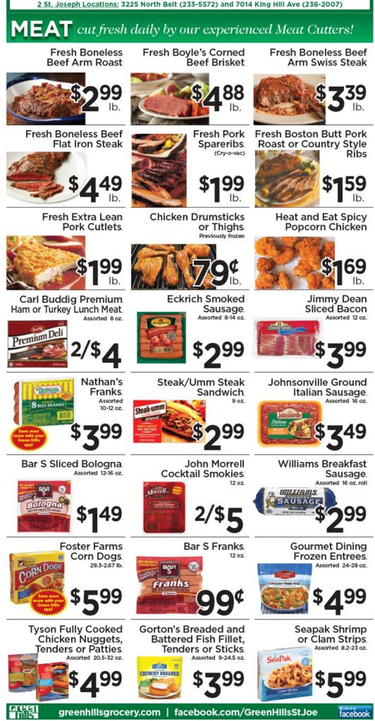 Catalogue Green Hills Grocery from 03/10/2021