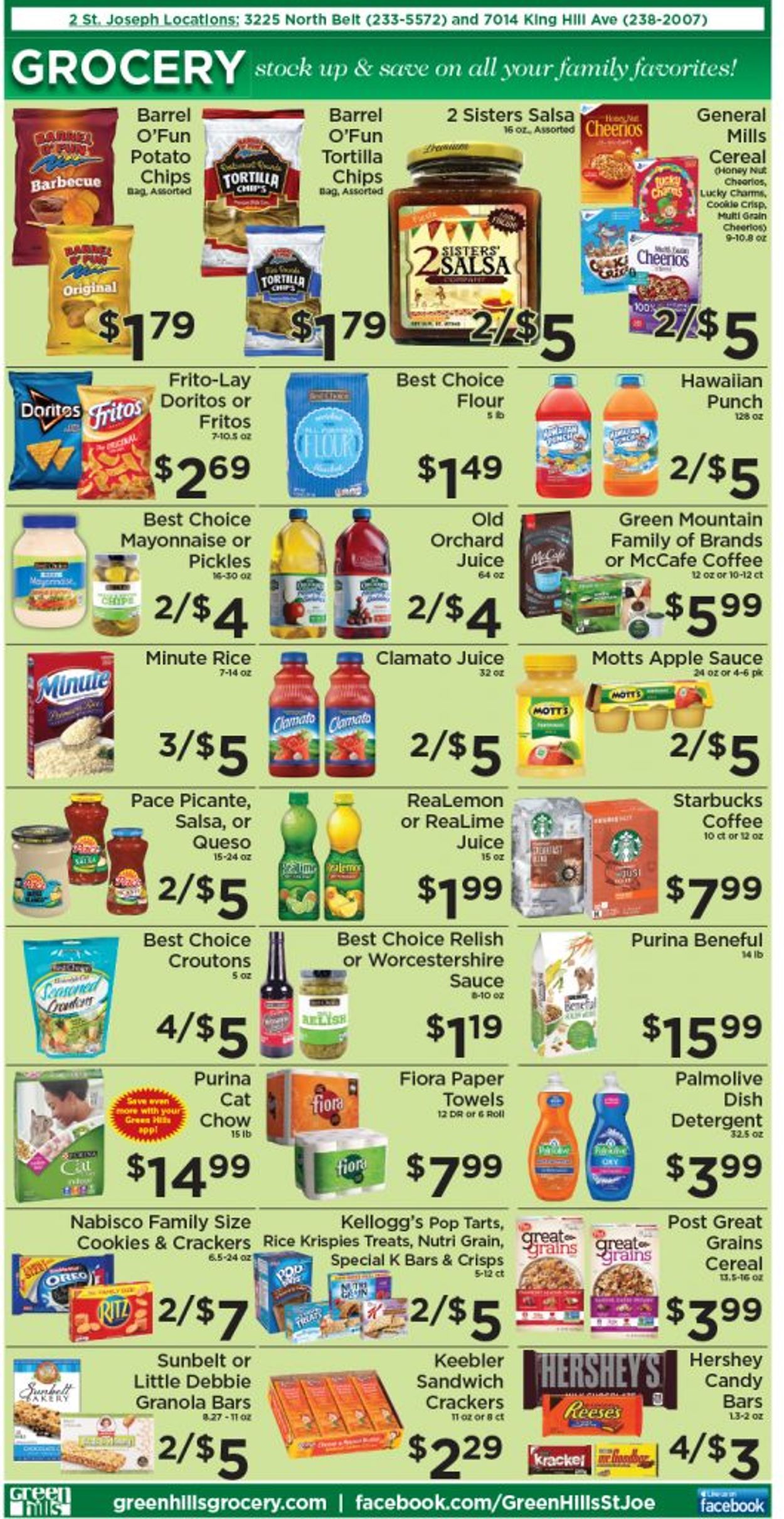 Catalogue Green Hills Grocery from 04/07/2021