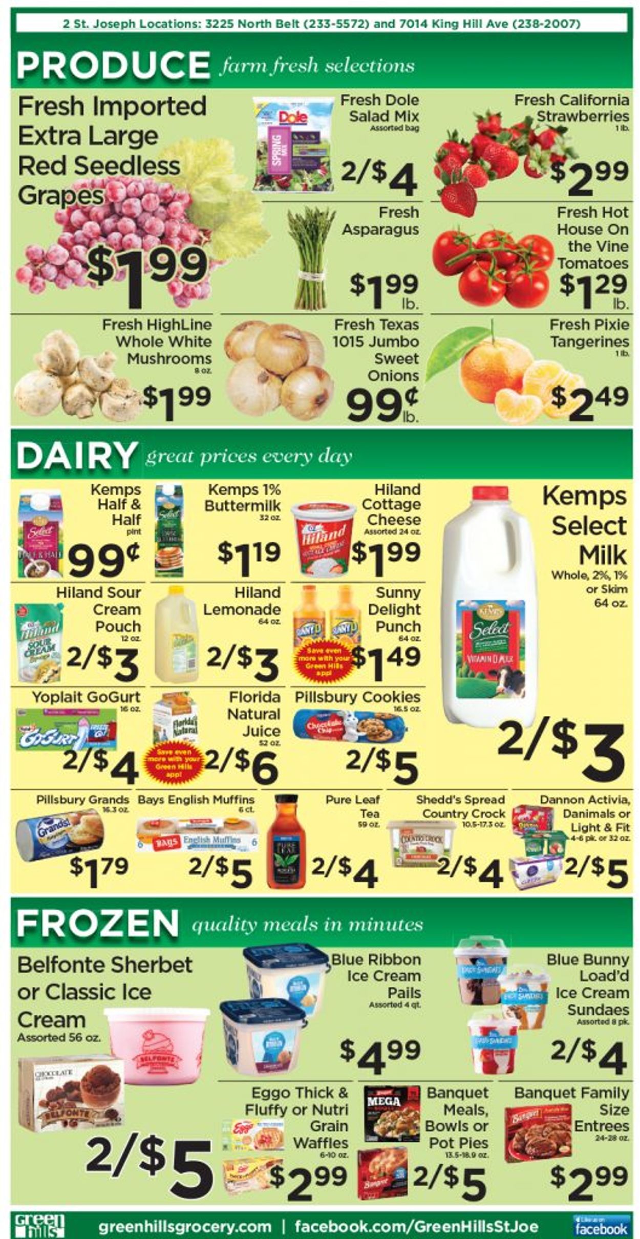 Catalogue Green Hills Grocery from 04/14/2021