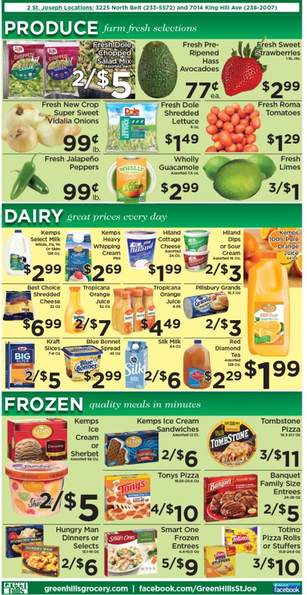 Catalogue Green Hills Grocery from 04/28/2021