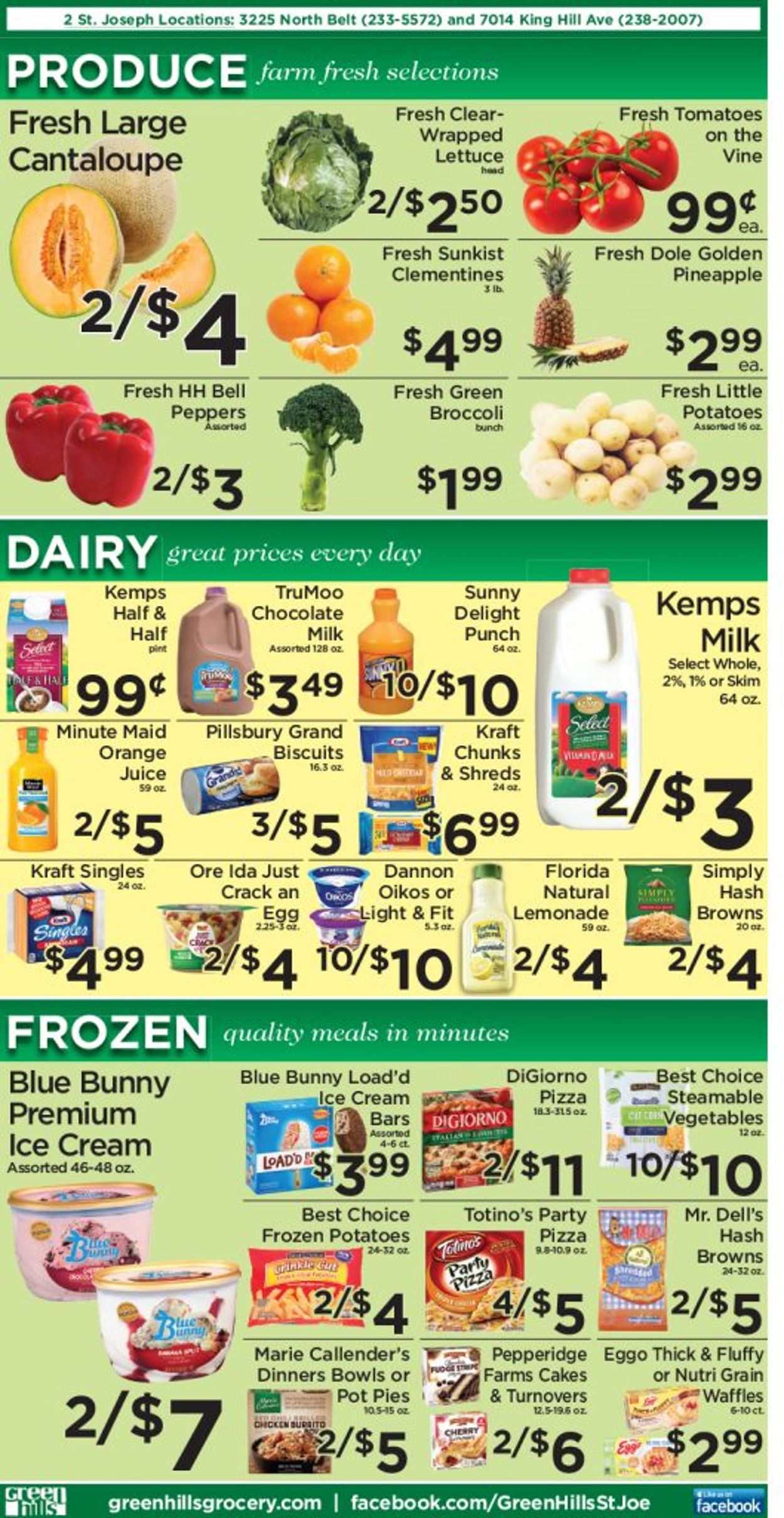 Catalogue Green Hills Grocery from 05/05/2021