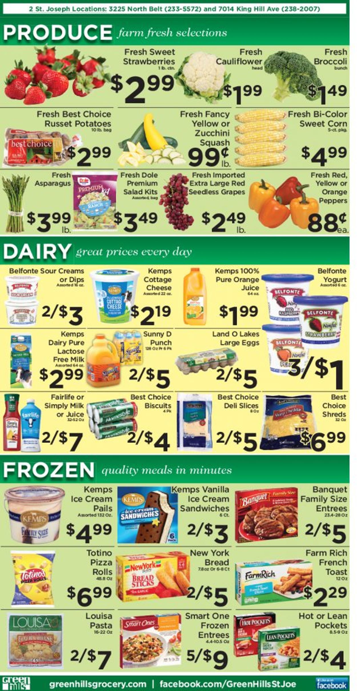 Catalogue Green Hills Grocery from 05/12/2021