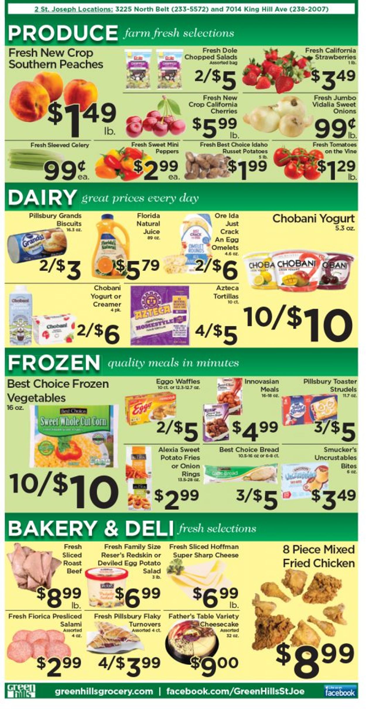 Catalogue Green Hills Grocery from 05/21/2021