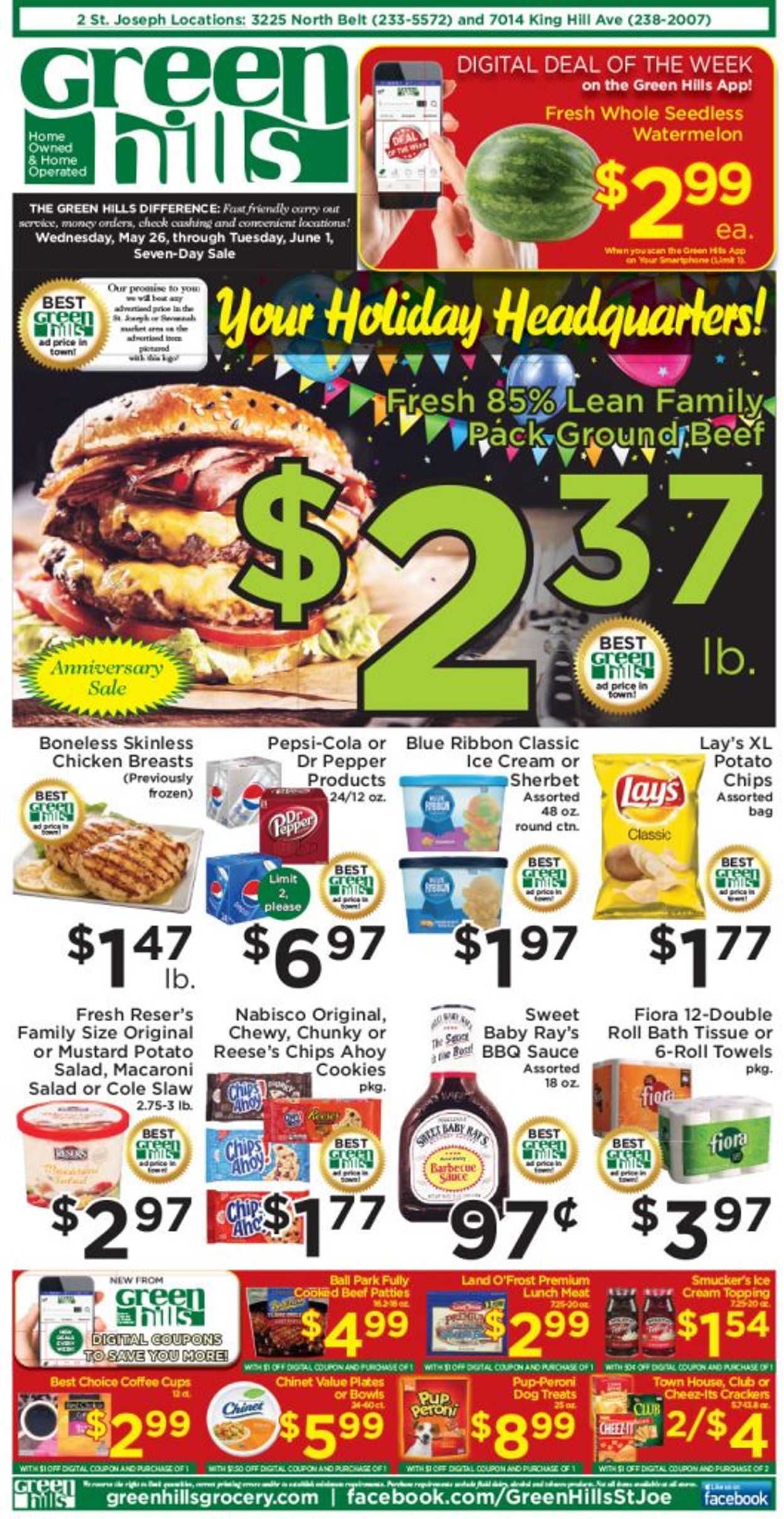 Catalogue Green Hills Grocery from 05/26/2021