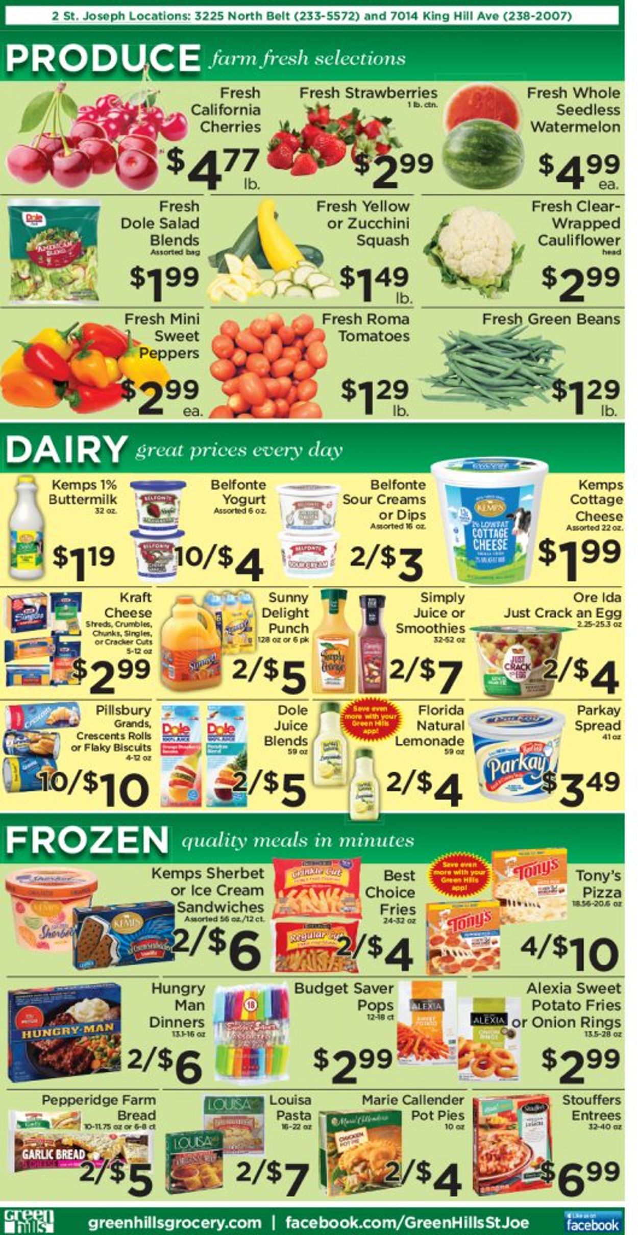 Catalogue Green Hills Grocery from 06/02/2021
