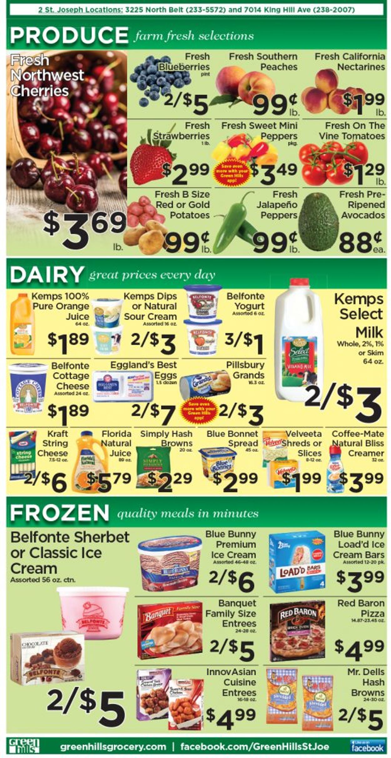 Catalogue Green Hills Grocery from 07/14/2021