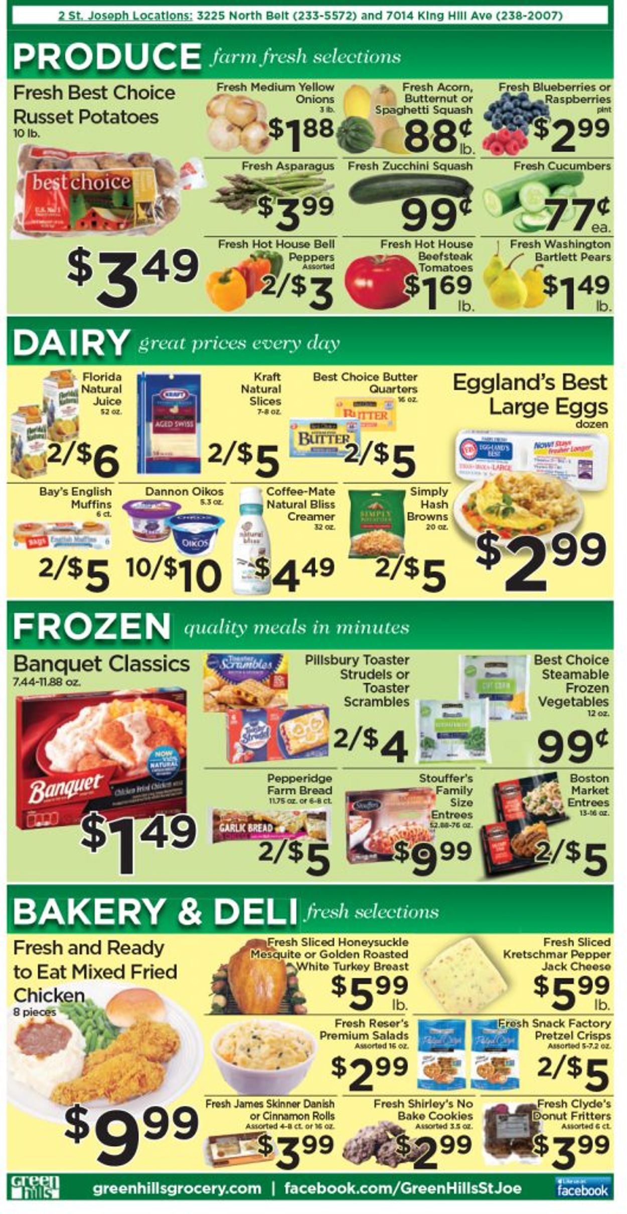Catalogue Green Hills Grocery from 11/03/2021