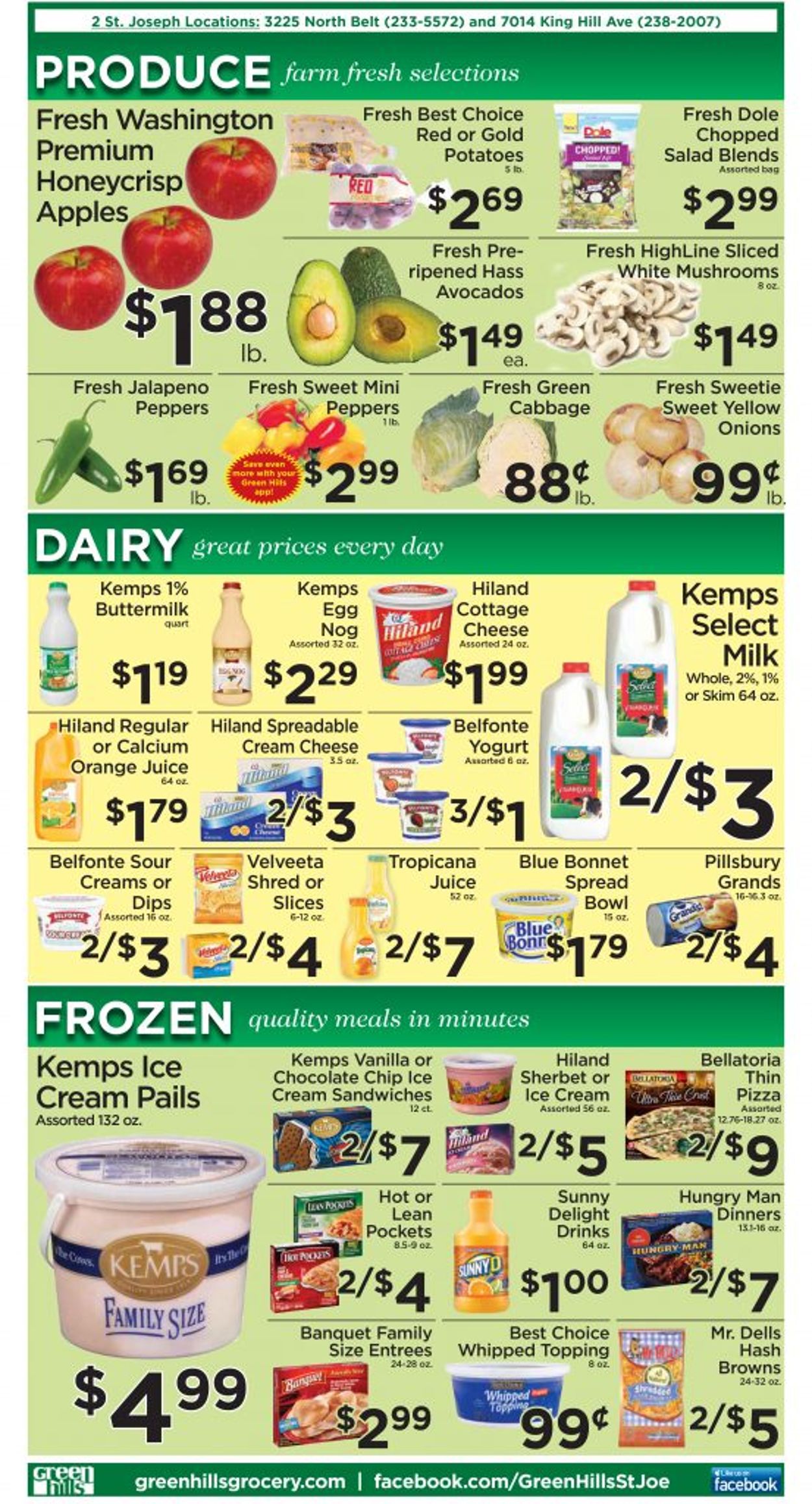 Catalogue Green Hills Grocery from 11/10/2021