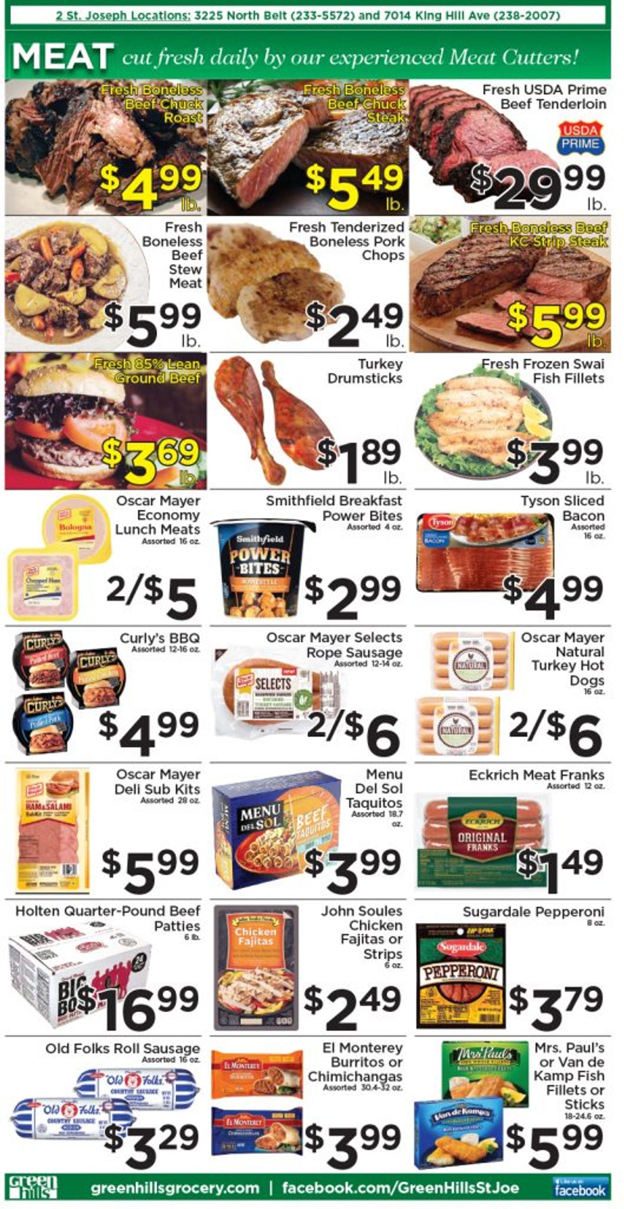 Catalogue Green Hills Grocery from 12/01/2021