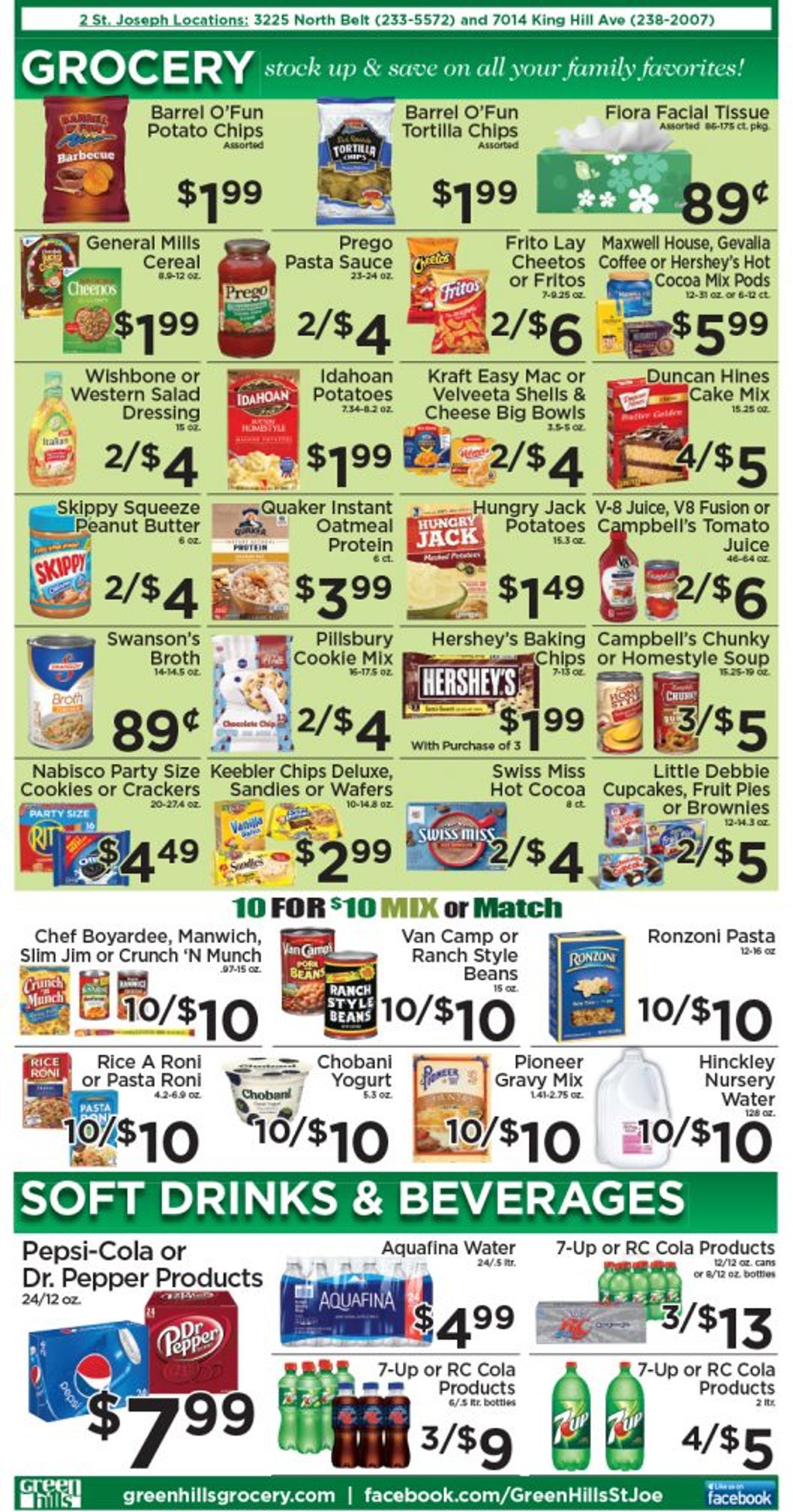 Catalogue Green Hills Grocery HOLIDAY 2021 from 12/08/2021