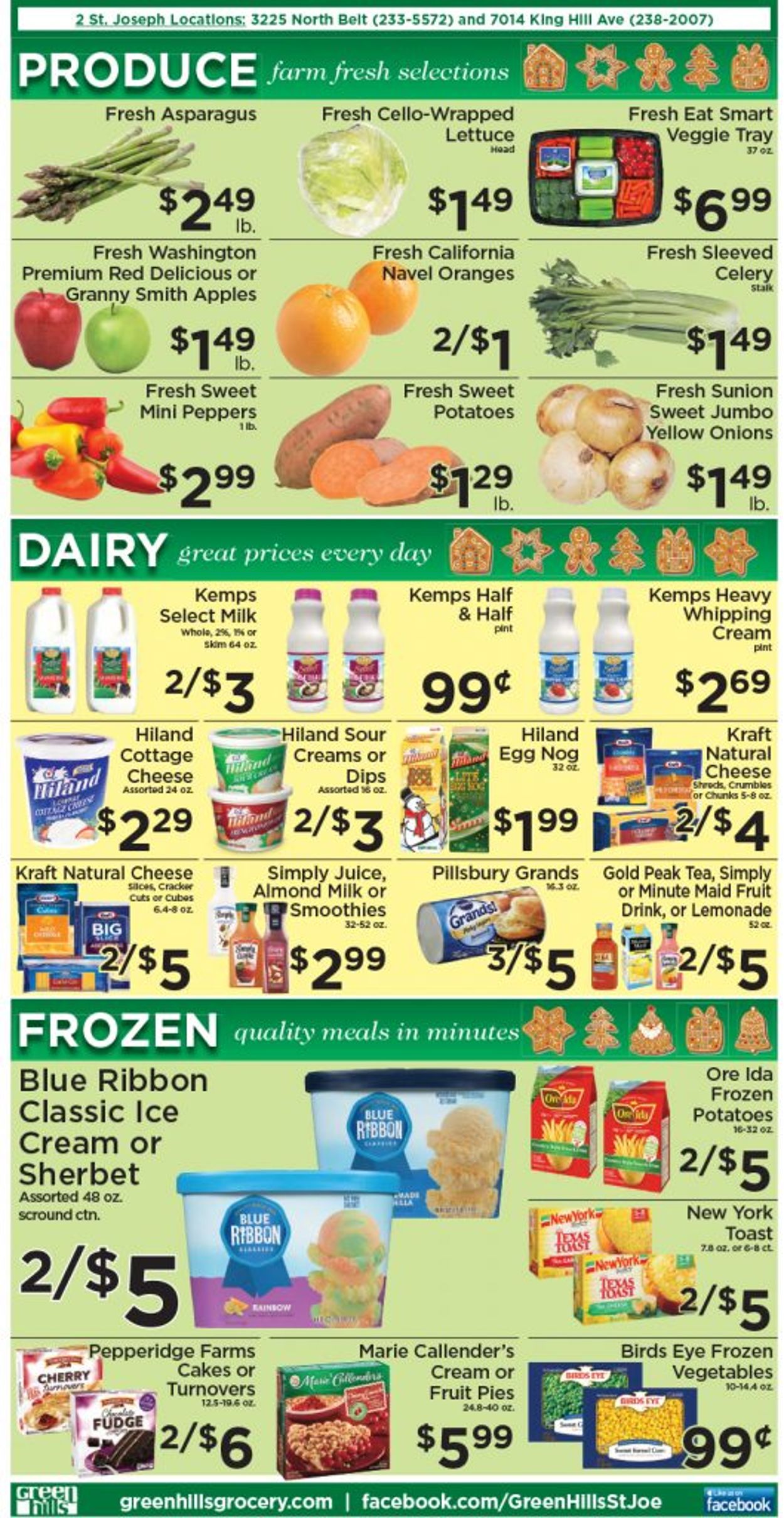 Catalogue Green Hills Grocery from 12/22/2021