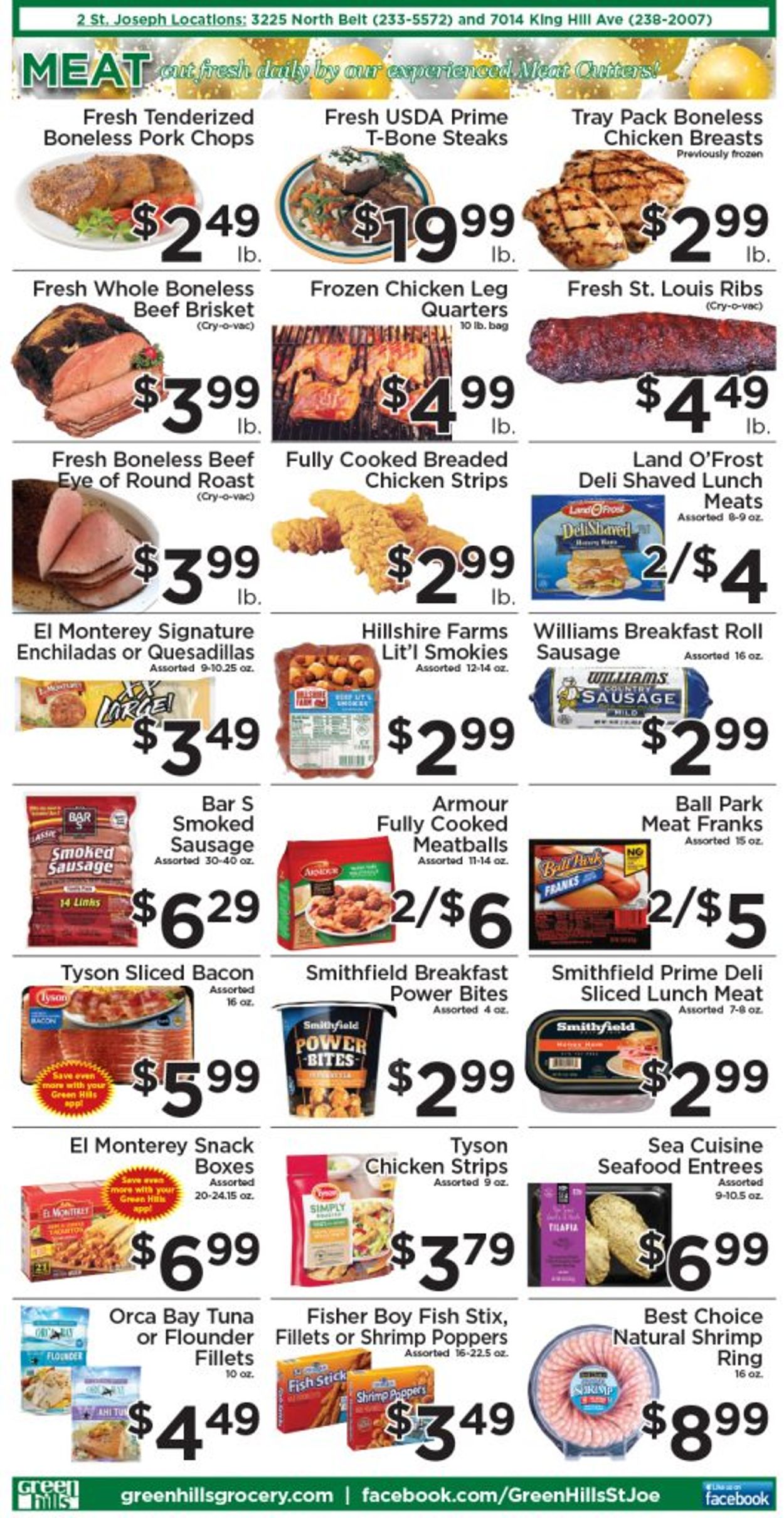 Catalogue Green Hills Grocery from 12/29/2021