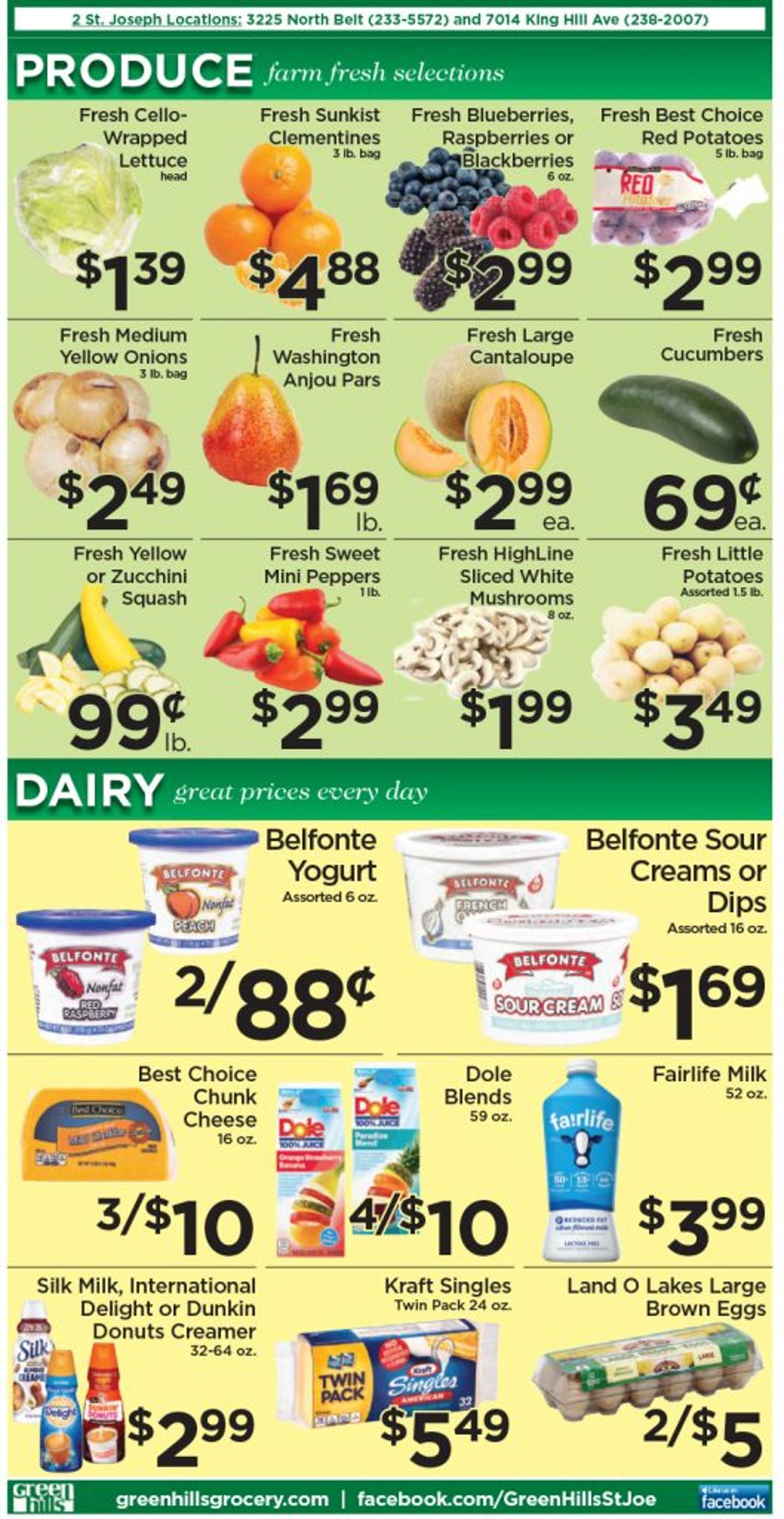 Catalogue Green Hills Grocery from 02/16/2022