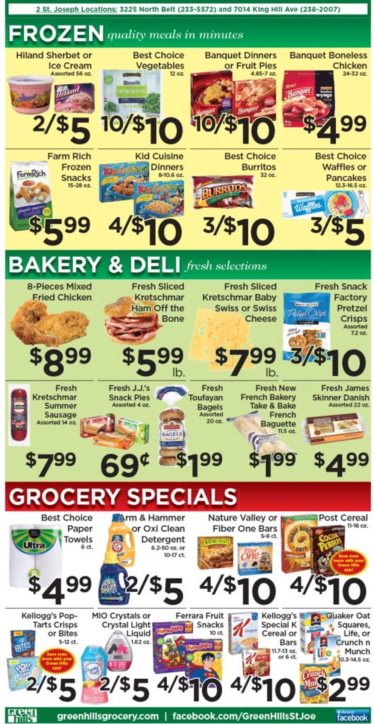 Catalogue Green Hills Grocery from 02/16/2022