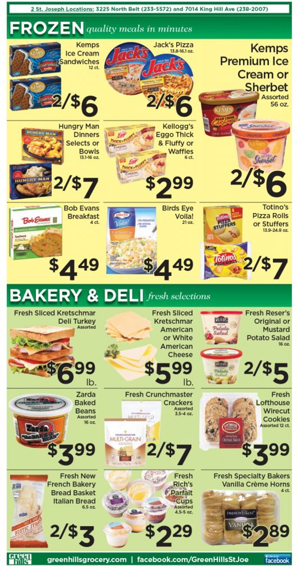 Catalogue Green Hills Grocery from 02/23/2022